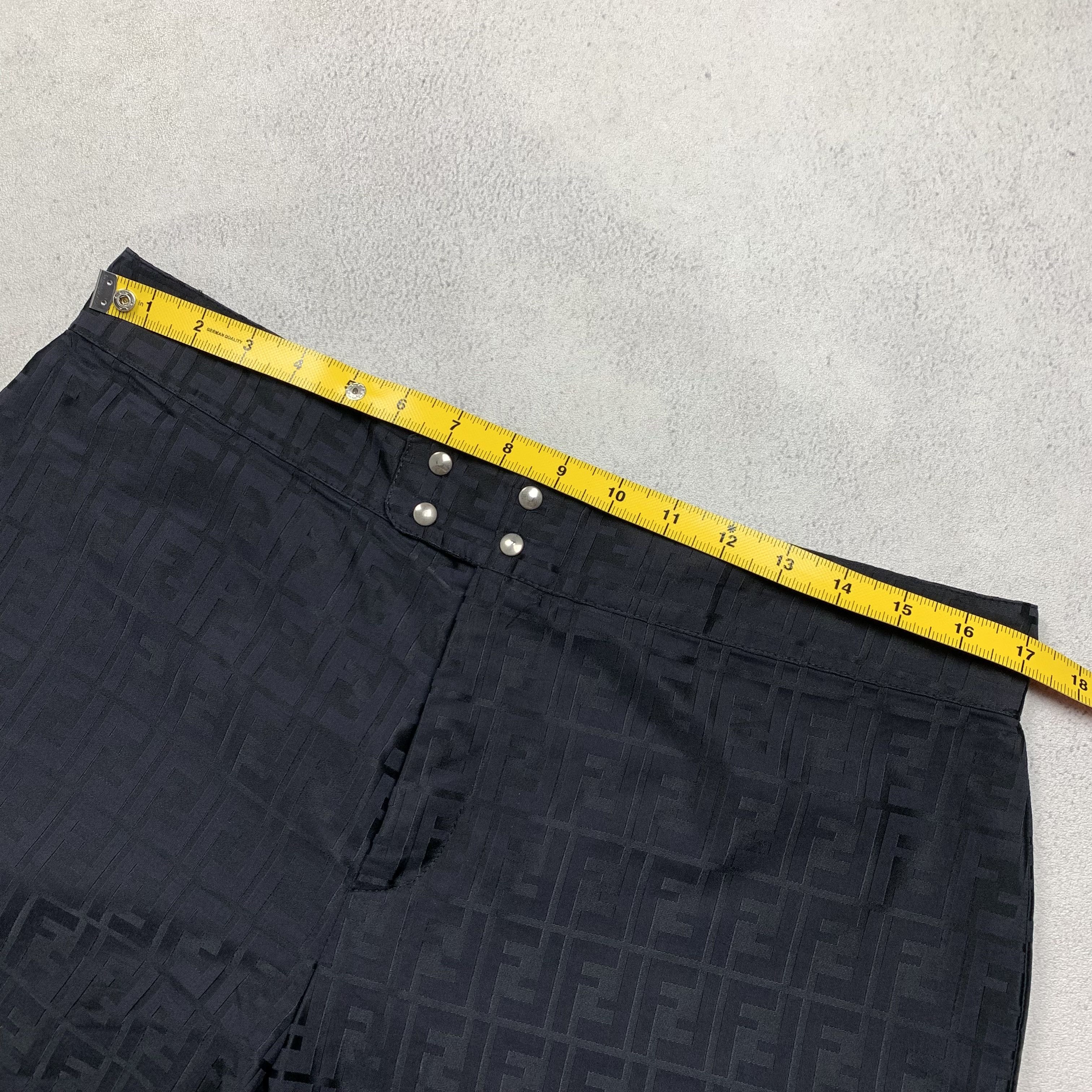 Fendi Vintage Fendi Monogram Trouser Pants Size 34" / US 12 / IT 48 - 8 Thumbnail