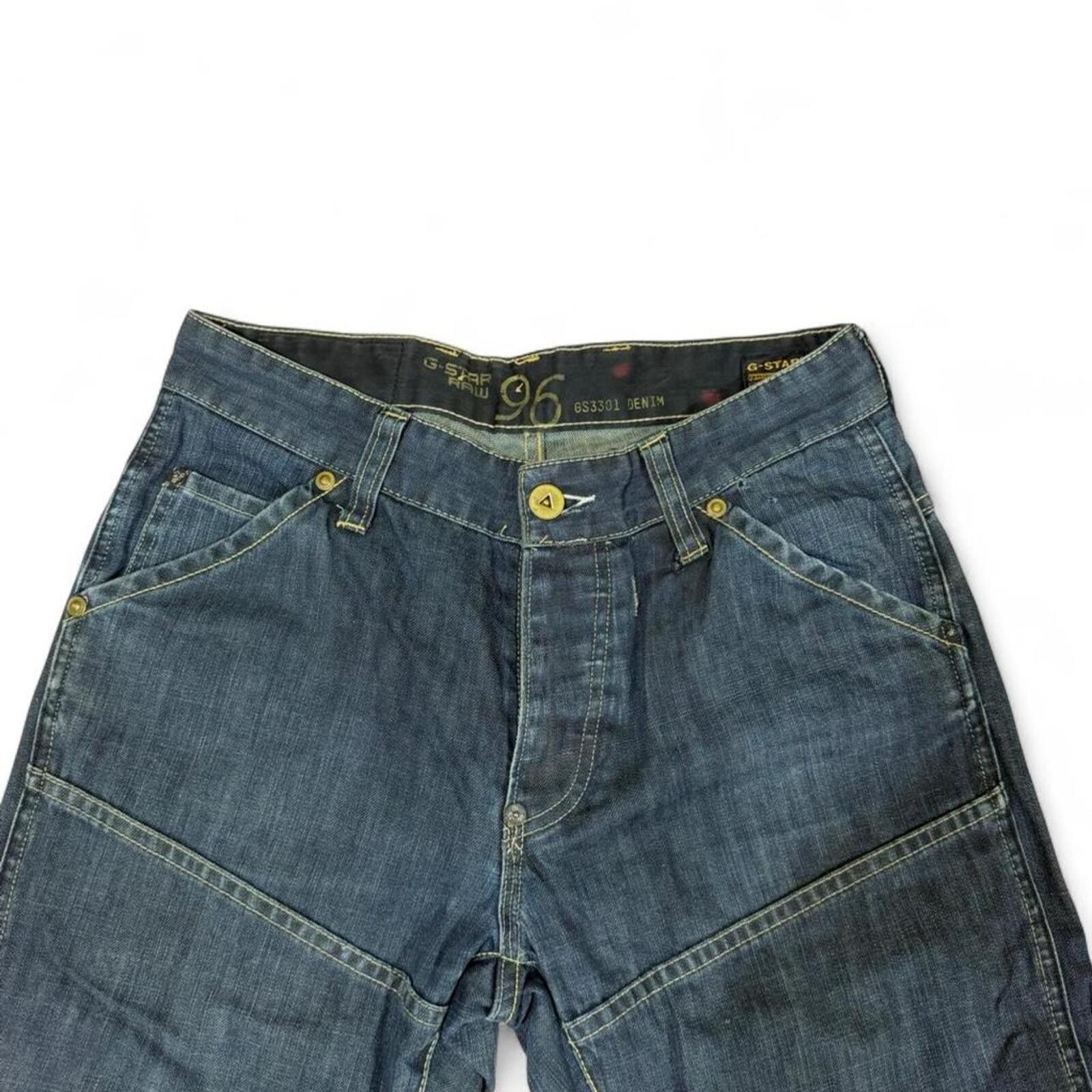 True Religion G-Star Raw biker style denim jeans Size US 30 / EU 46 - 5 Thumbnail