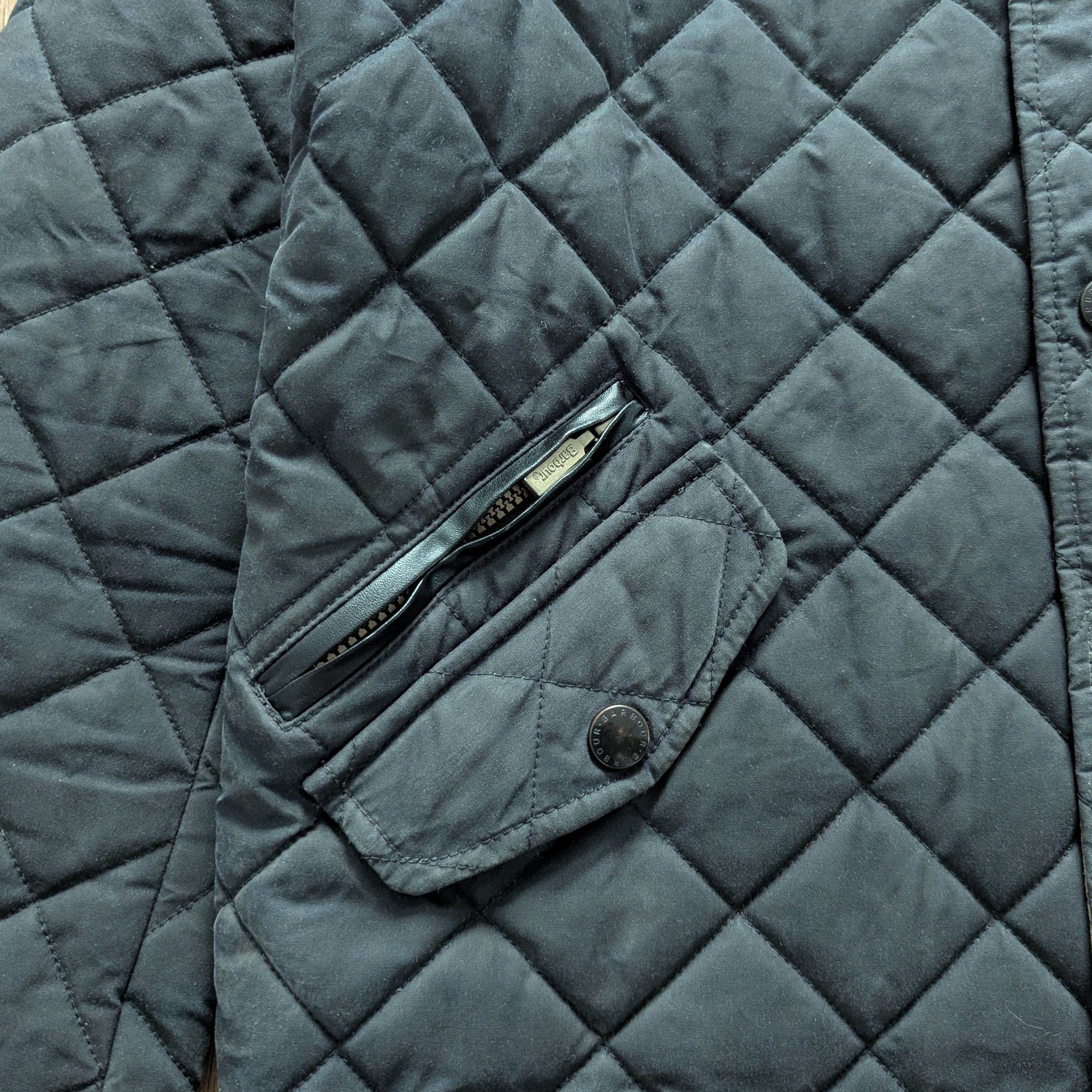 Barbour Barbour Wax Chelsea Sportsquilt Jacket Size S Waxed Cotton Size US S / EU 44-46 / 1 - 6 Thumbnail