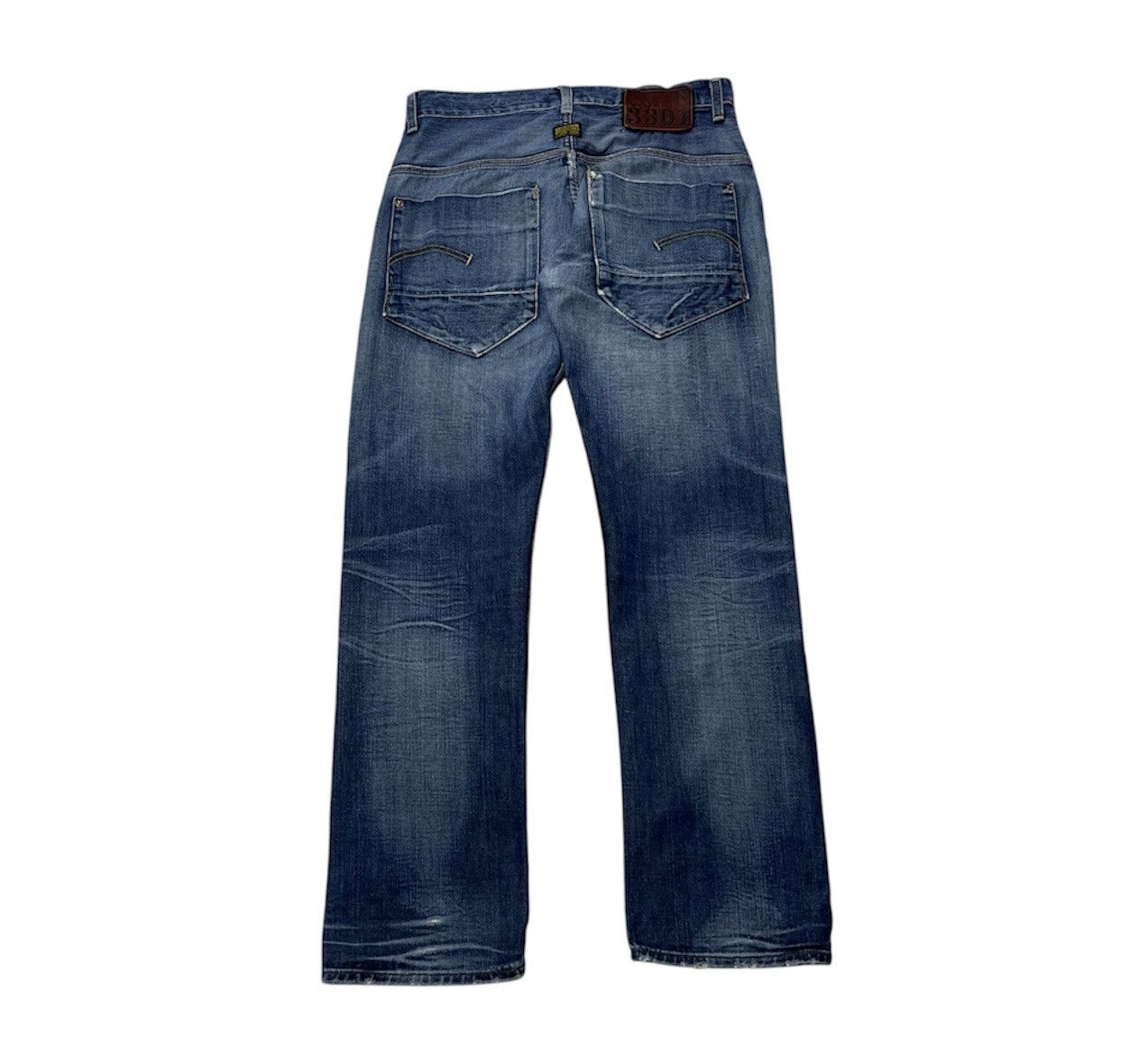 G-Star × If Six Was Nine × Le Grande Bleu (L.G.B.) Vintage G-Star Raw distressed y2k denim jeans rotor straight Size US 31 - 2 Thumbnail