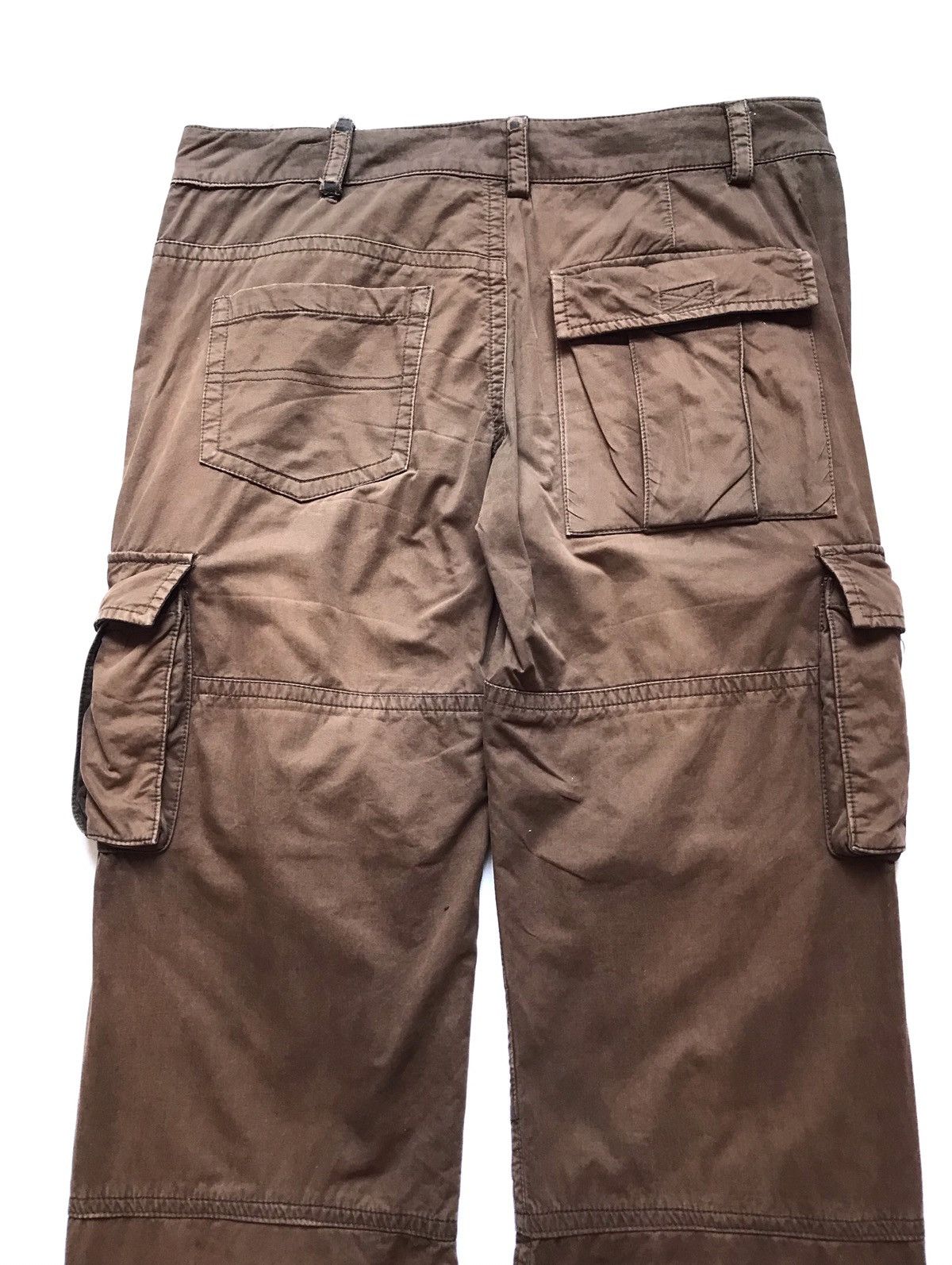 Katharine Hamnett London HAMNETT CARGO ANKLE ZIP TROUSER PANTS Size US 34 / EU 50 - 5 Thumbnail