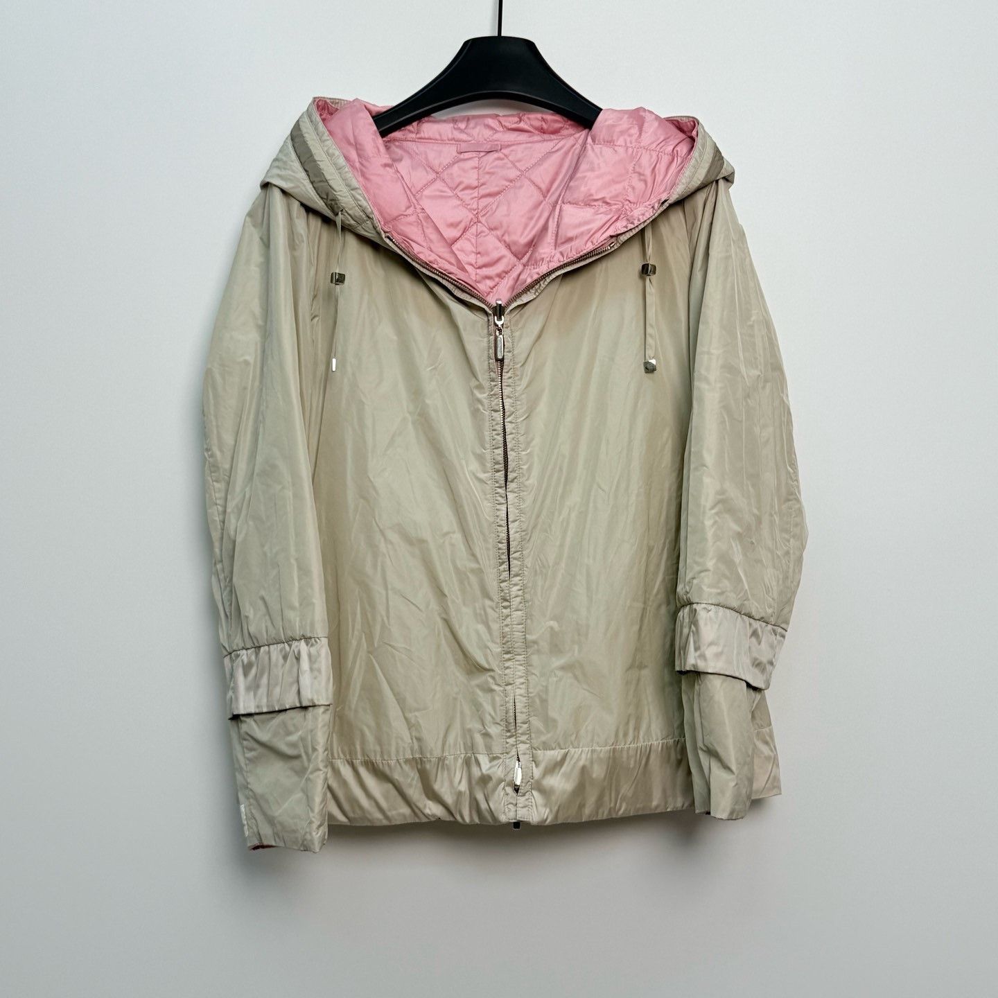 Max Mara Max Mara Double-Sided Hooded Windproof Coat Size S / US 4 / IT 40 - 1 Thumbnail
