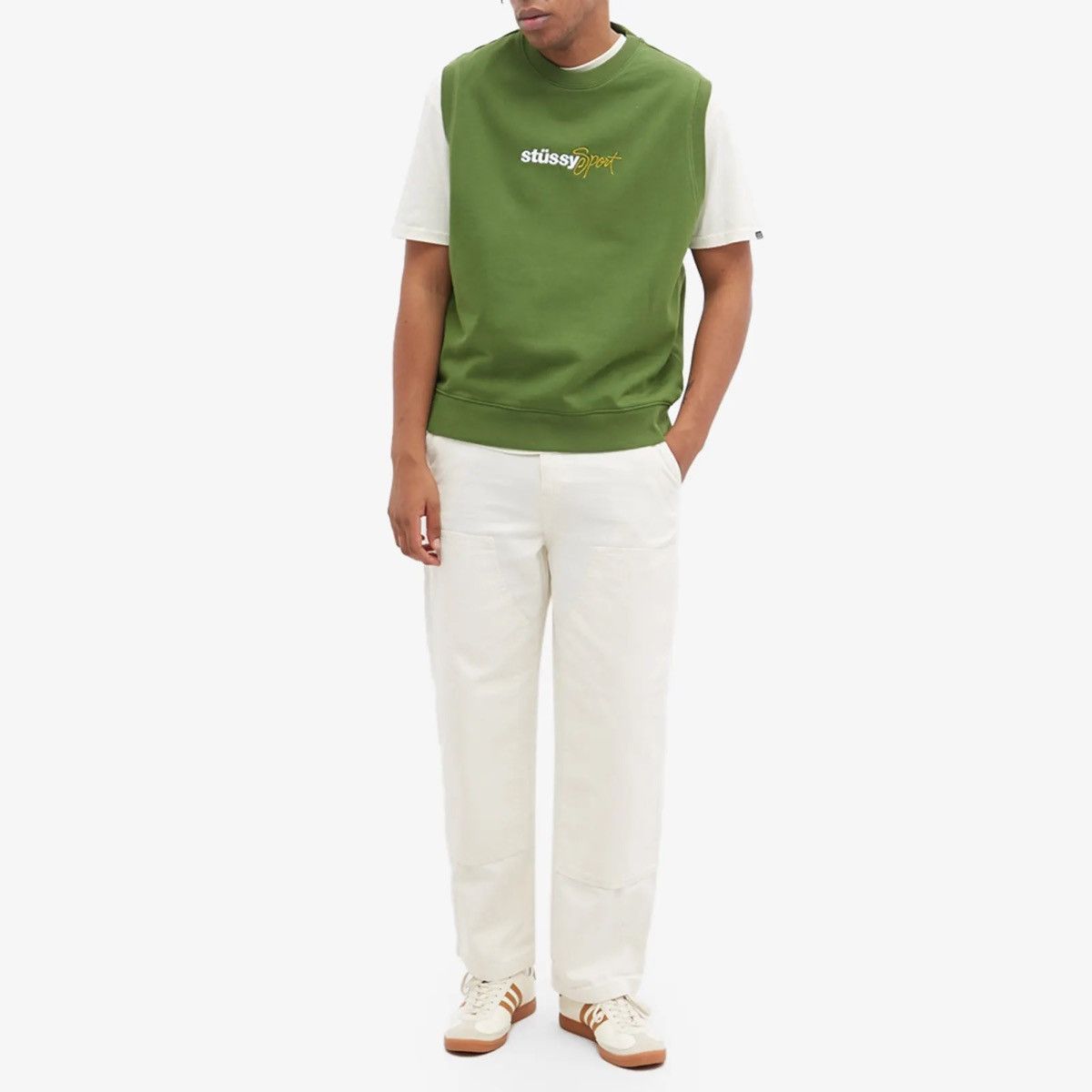 Stussy Sport Fleece Vest – Justin Reed