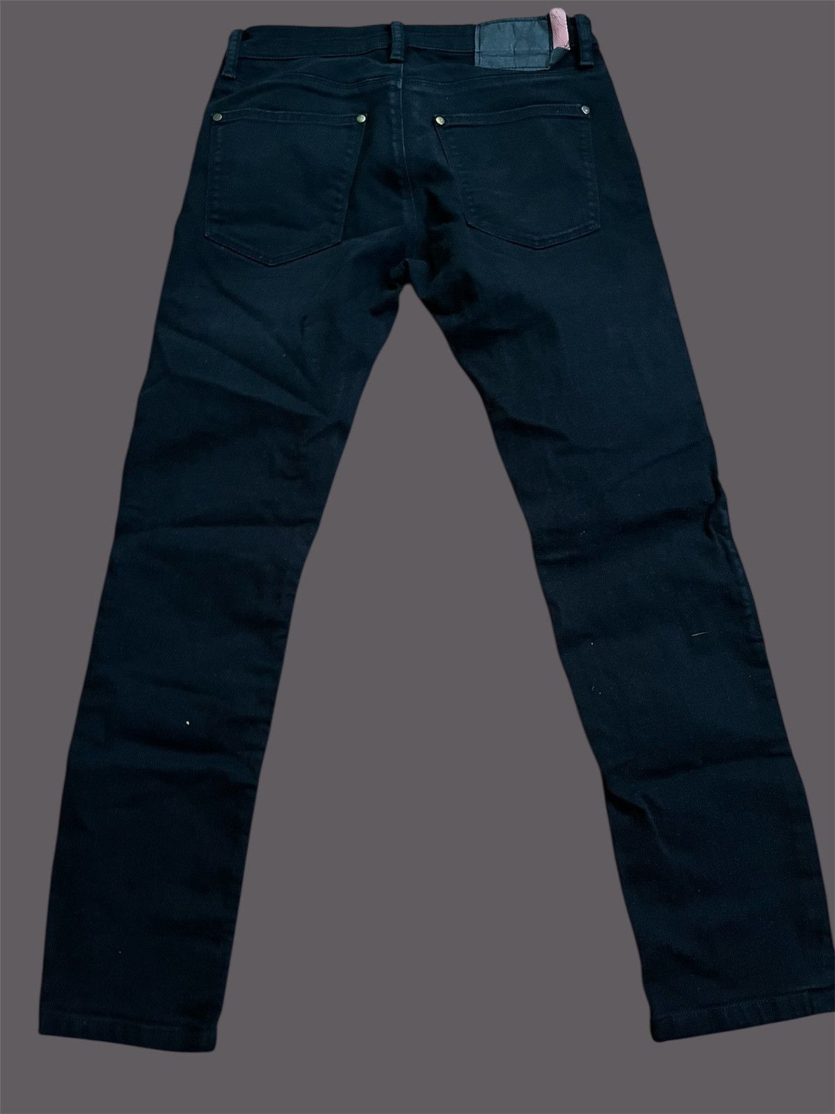 Acne Studios Jet black Acne Studios Denim Skinny Jeans Size US 30 / EU 46 - 2 Thumbnail
