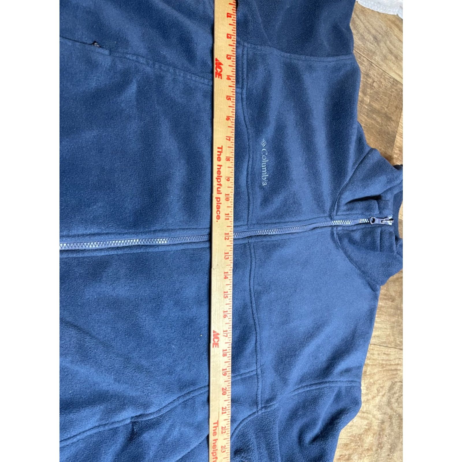 Vintage Columbia Jacket Mens Long Sleeve Blue Full Zip Large L Size US L / EU 52-54 / 3 - 3 Thumbnail