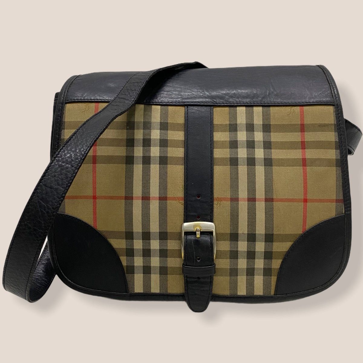 Burberry ‼️LASTDROP‼️ AUTHENTIC BURBERRY NOVA CHECK SHOULDER BAG Size ONE SIZE - 3 Thumbnail