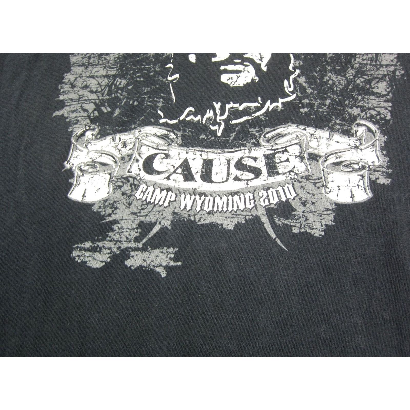 Gildan Christian T Shirt Adult Medium Black Live for Jesus Rebel with A Cause Tee Mens Regular Short Sleeve Crew Neck Gildan Logo Size US M / EU 48-50 / 2 - 3 Thumbnail