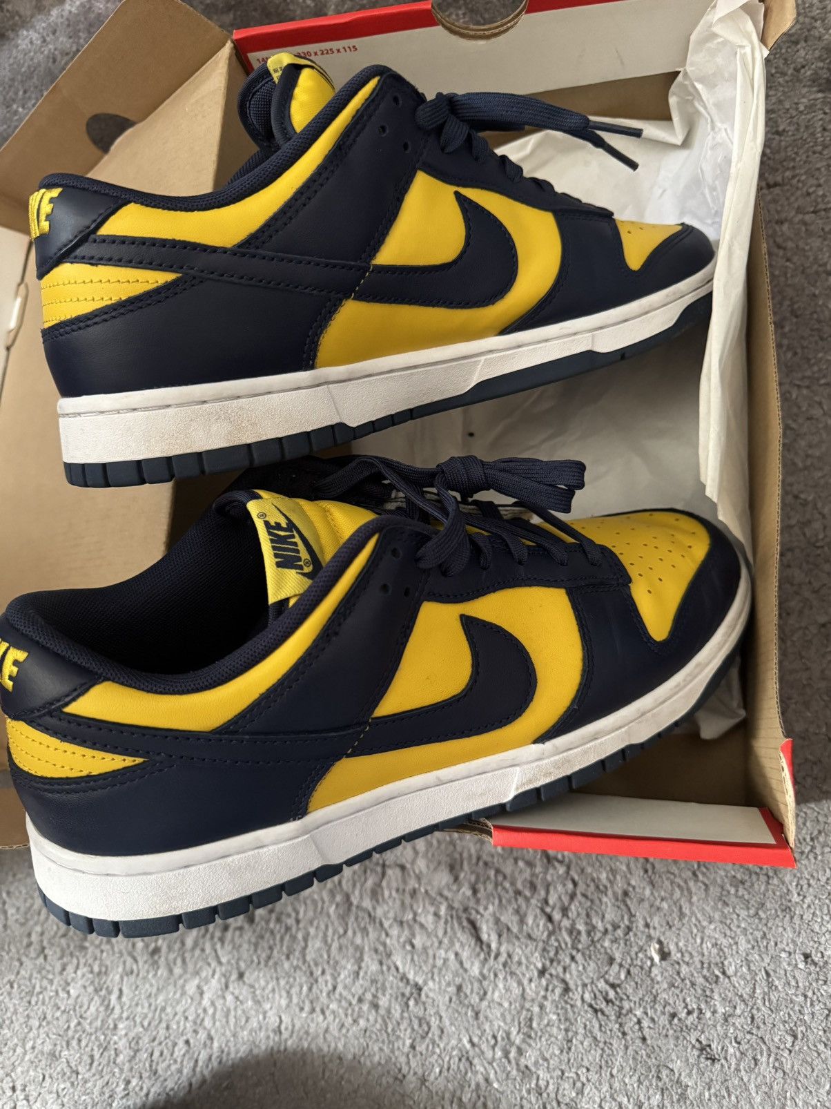 Nike Nike Dunk Low Michigan Size US 10 / EU 43 - 5 Thumbnail