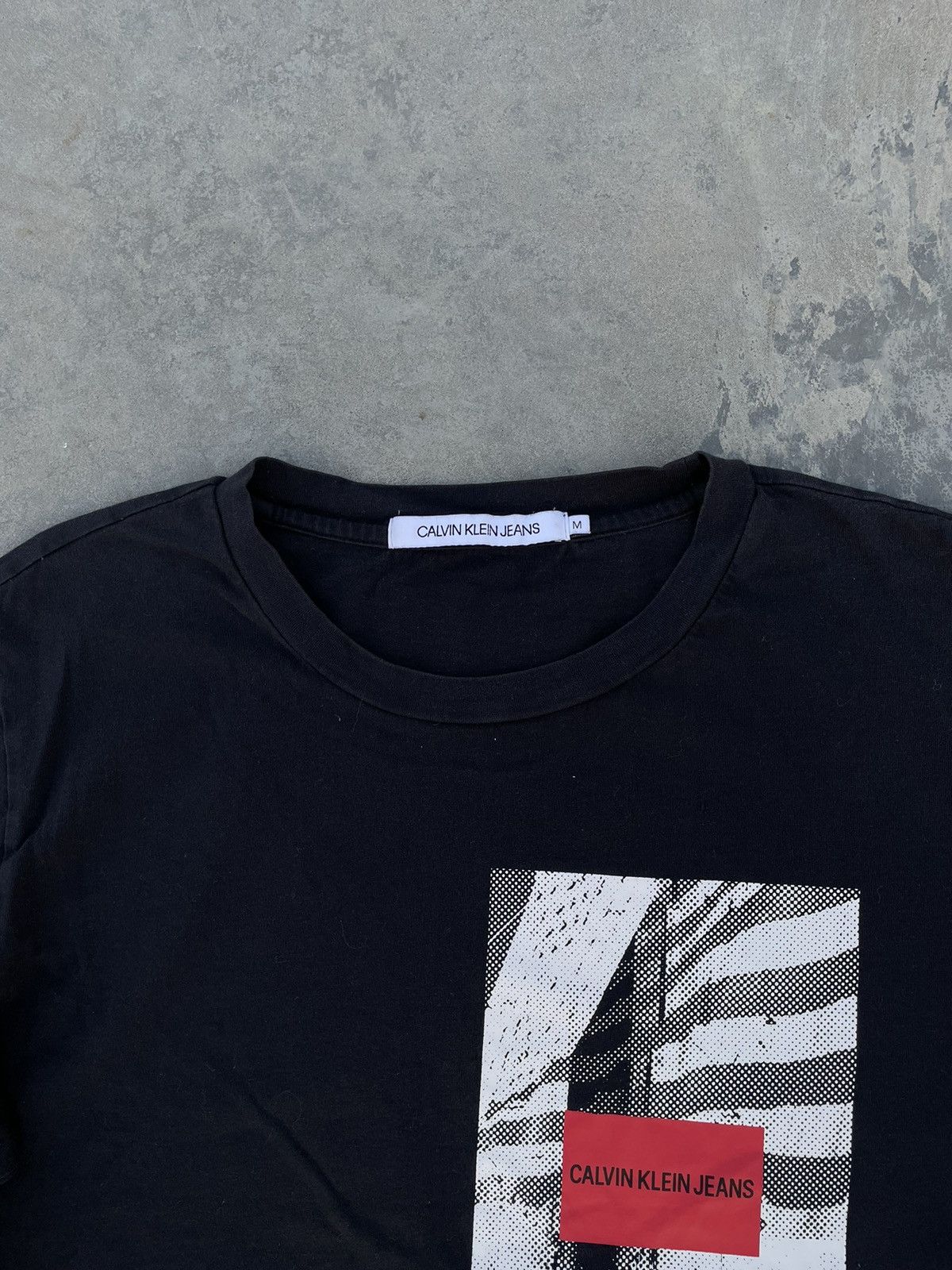 Calvin Klein × Vintage Calvin Klein Y2K Long Sleeve Shirt Tee Small City Logo Size US M / EU 48-50 / 2 - 3 Thumbnail
