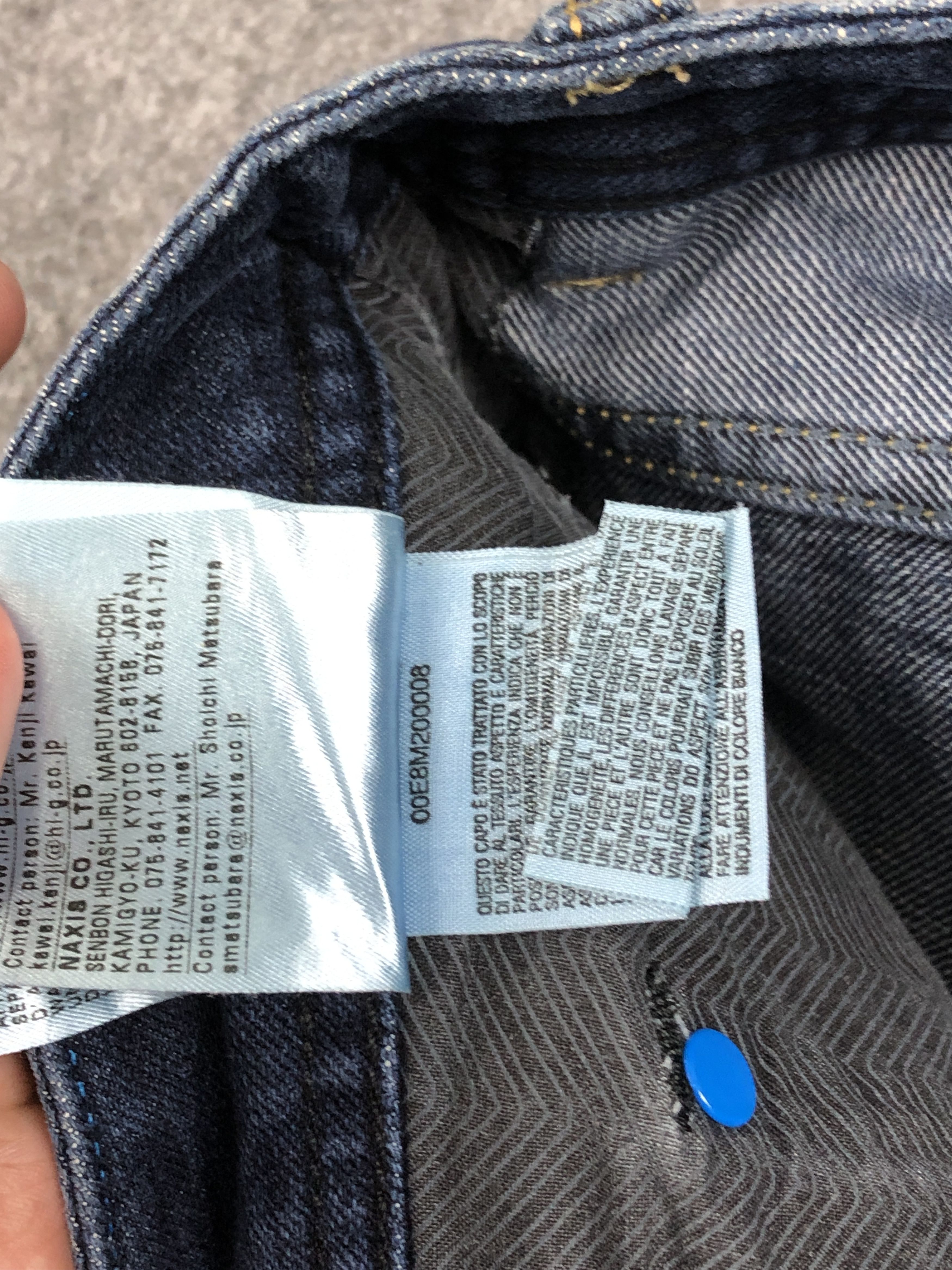 Diesel Vintage Diesel Adi-Larkee Selvedge Jeans DP2480 Size US 30 / EU 46 - 8 Thumbnail