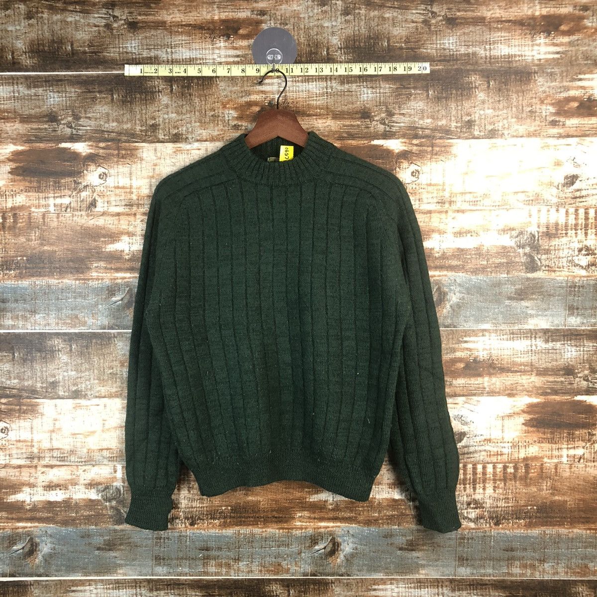 DLL Uniqlo japan vintage Green Knitwear #C590