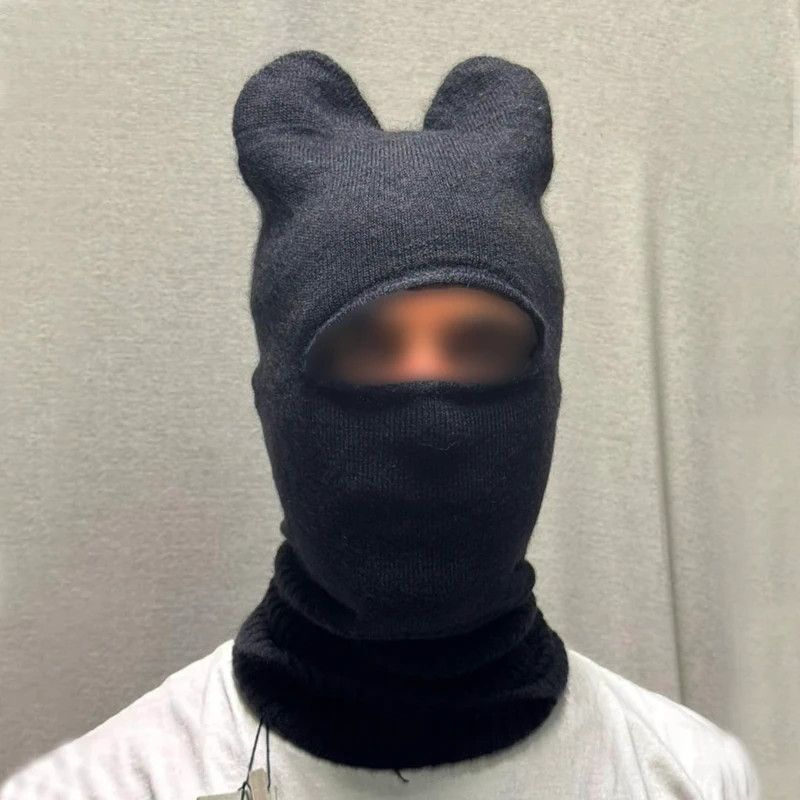 Rick Owens F/W 05 "MOOG" Mickey Mouse Mohair Balaclava Rick Owens Size ONE SIZE - 12 Thumbnail