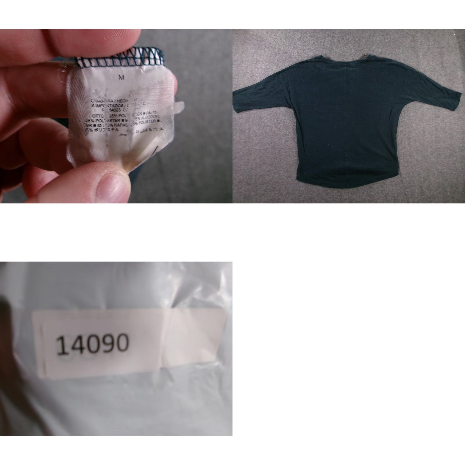 Old Navy Old Navy Top Womens Grey Dolman Sleeve V-Neck Casual Ch ic 3/4 Sleeve Knit Knit Top M Casual Womens Grey Dolman Sleeve V-Neck Pullover Size M / US 6-8 / IT 42-44 - 8 Thumbnail