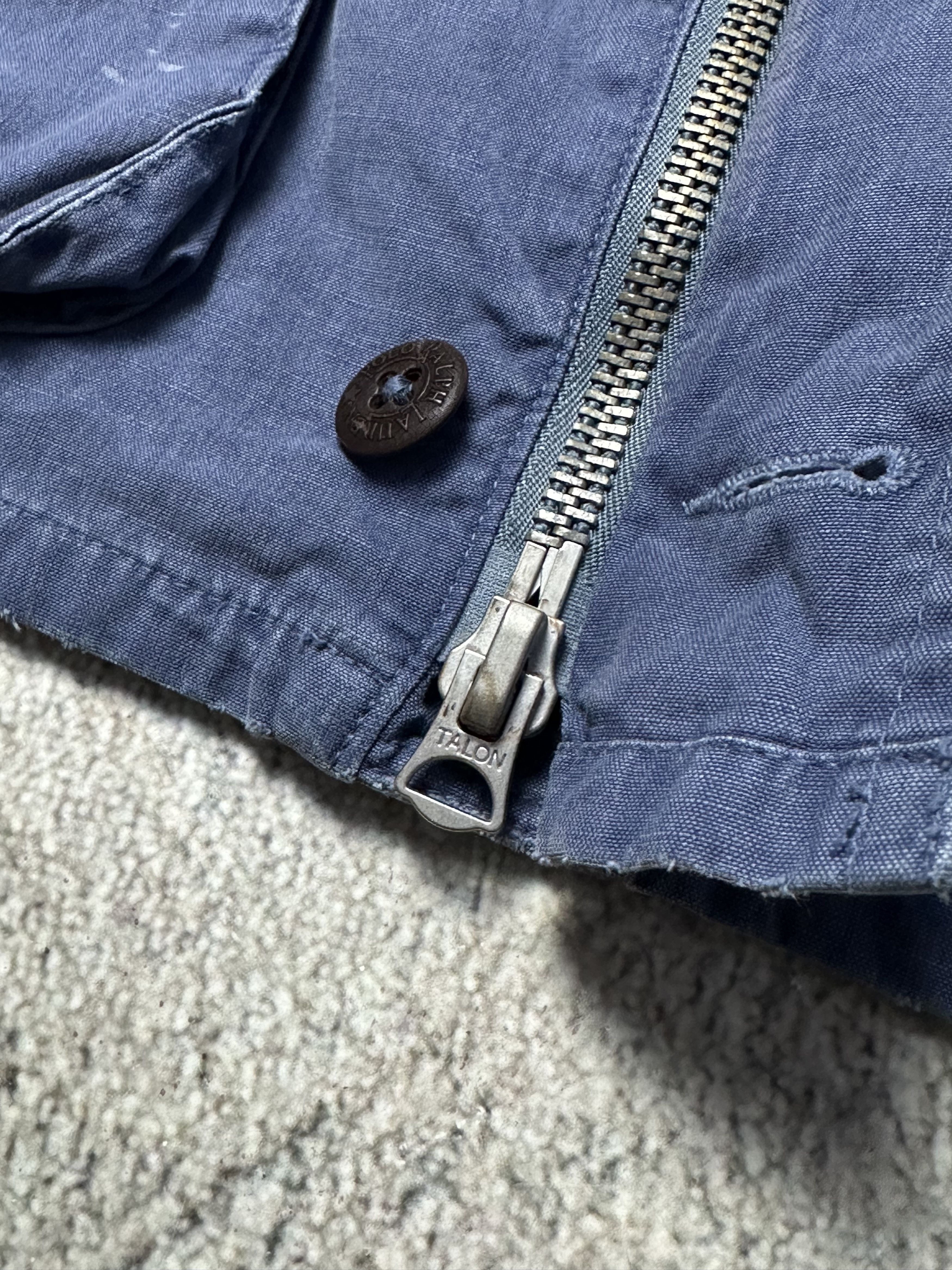 Polo Ralph Lauren × Ralph Lauren × Vintage Vintage polo ralph lauren jacket indigo mohawk RRL Size US L / EU 52-54 / 3 - 11 Thumbnail