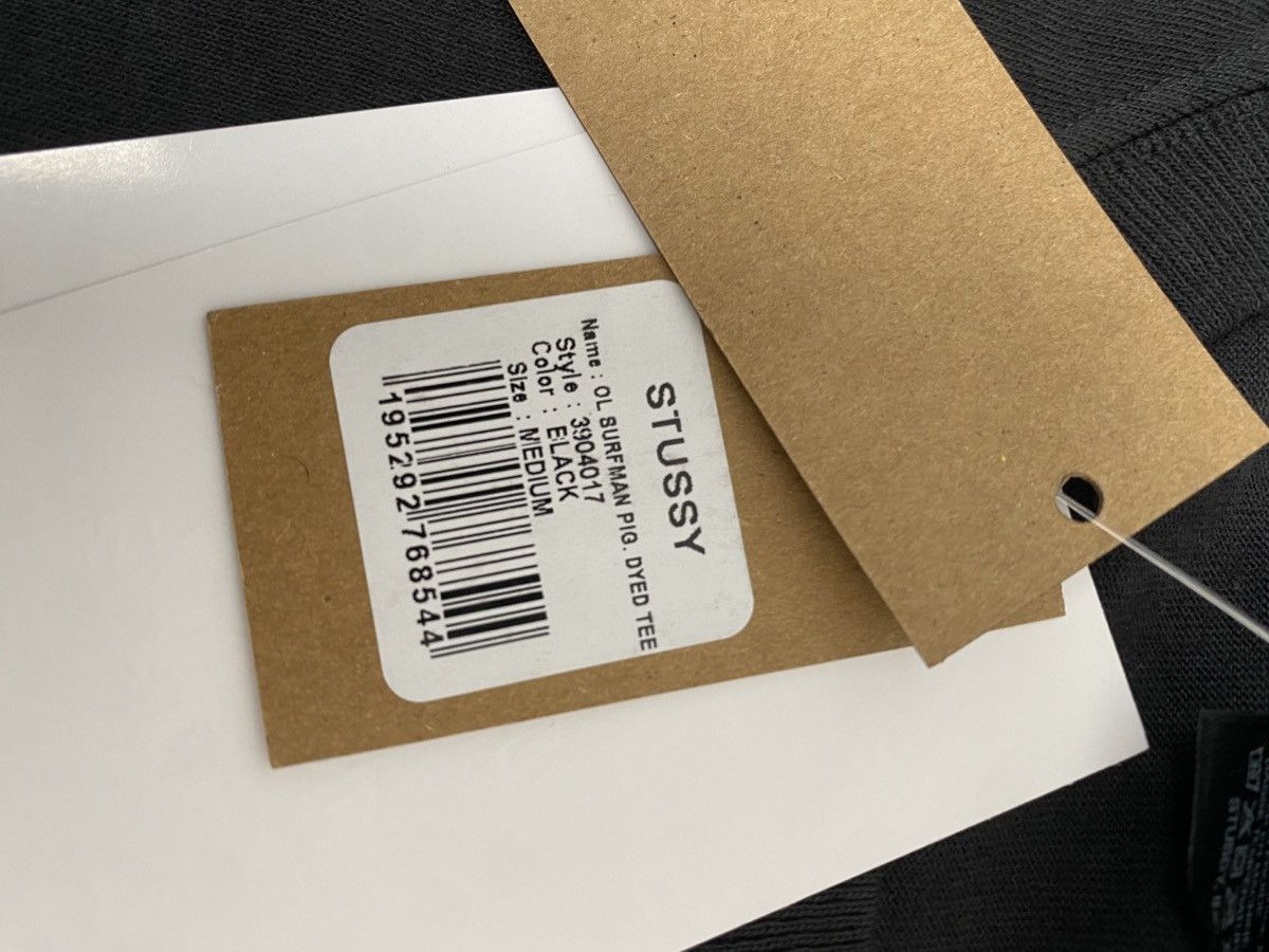 Stussy Tee Stüssy x Our Legacy Surfman size M new tag black Size US M / EU 48-50 / 2 - 6 Thumbnail