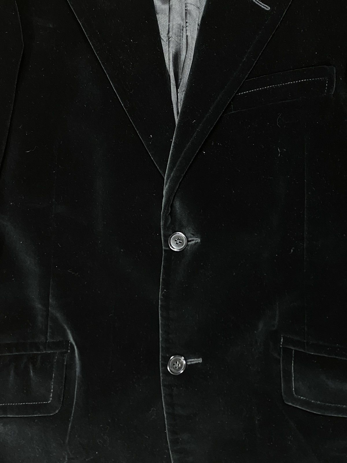 Miu Miu Miu Miu - Velvet Blazer Jacket Size 50R - 5 Thumbnail