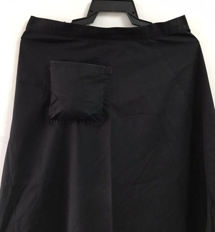 Yohji Yamamoto Yohji Yamamoto Y’s Pocket Black Skirt Size US 30 / EU 46 - 3 Thumbnail