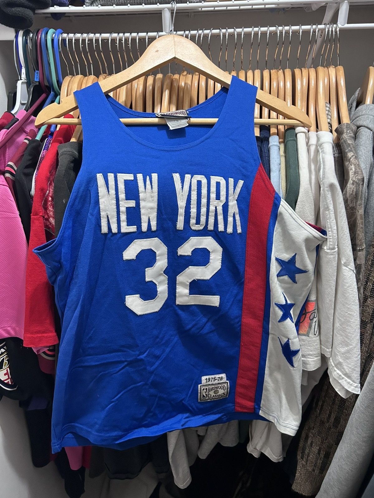 NBA × Vintage Vintage 1975-76 New York knicks Julius Erving jersey size s Size US S / EU 44-46 / 1 - 1 Thumbnail