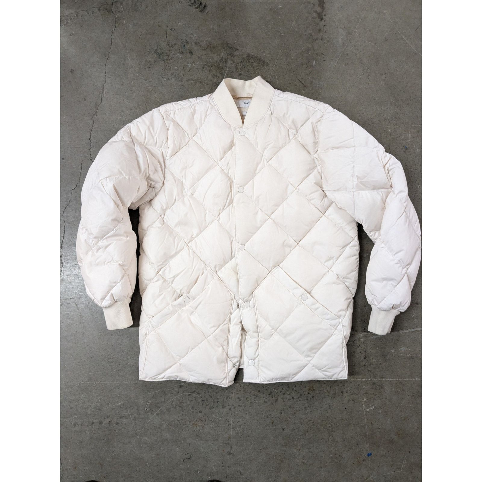 TNA Tna - archive quilted jacket / Medium Size M / US 6-8 / IT 42-44 - 3 Thumbnail