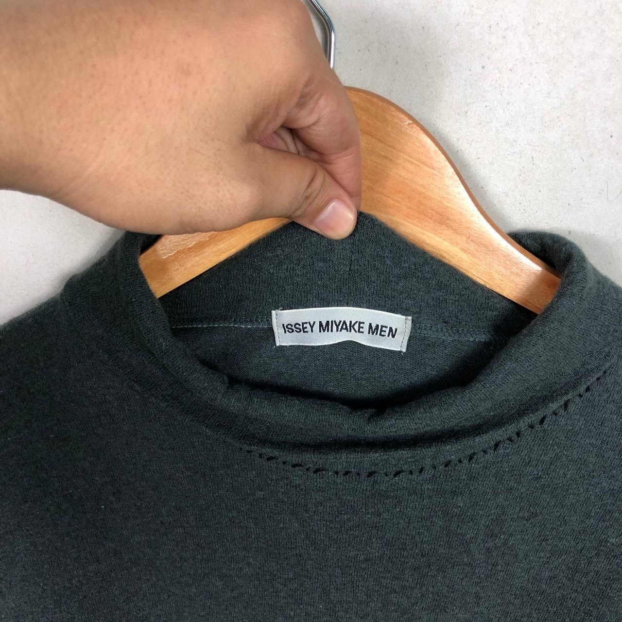 Issey Miyake Vintage Issey Miyake Men Tshirt Turtleneck Size US M / EU 48-50 / 2 - 9 Thumbnail