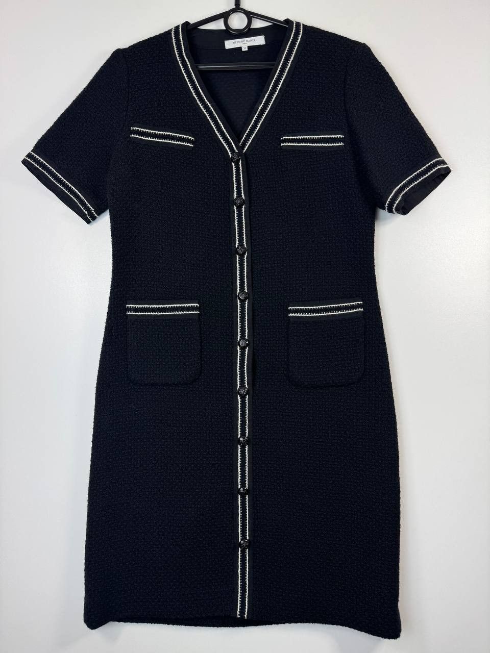 Gerard Darel Gerard Darel Paris Tweed Knit Midi Dress Womens Size M Size M / US 6-8 / IT 42-44 - 1 Thumbnail