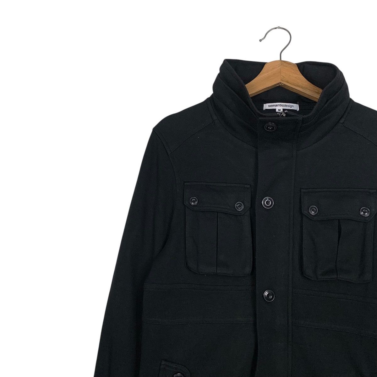 semanticdesign Sematic Design Black Casual Jacket Size US S / EU 44-46 / 1 - 6 Thumbnail