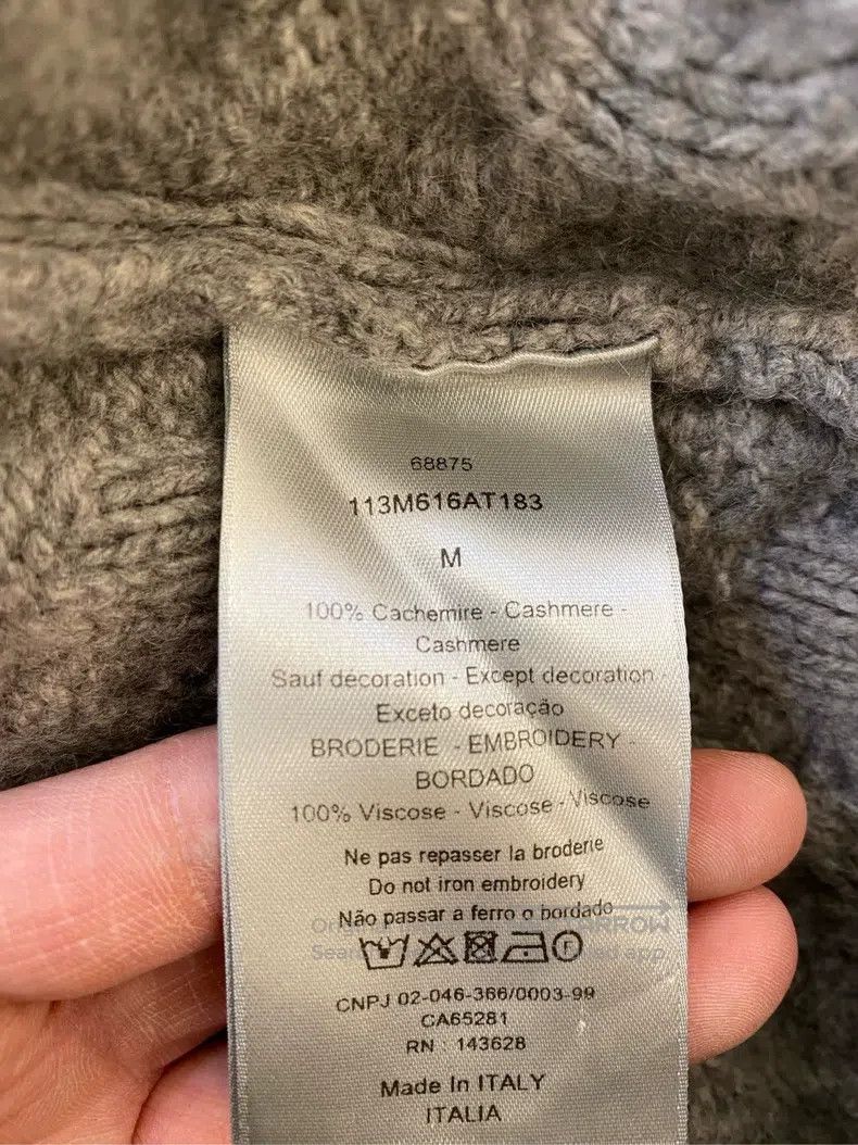 Dior Dior Grey CD sweater Size US M / EU 48-50 / 2 - 5 Thumbnail