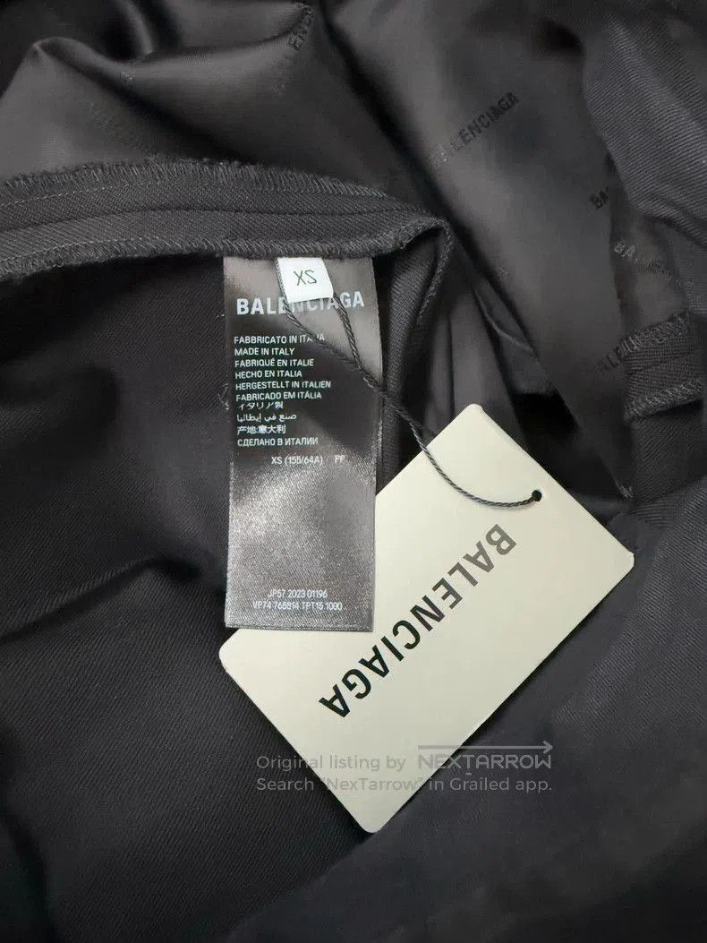Balenciaga Balenciaga 23FW Layered Fake Two-Piece Trousers. Size US 26 / EU 42 - 5 Thumbnail