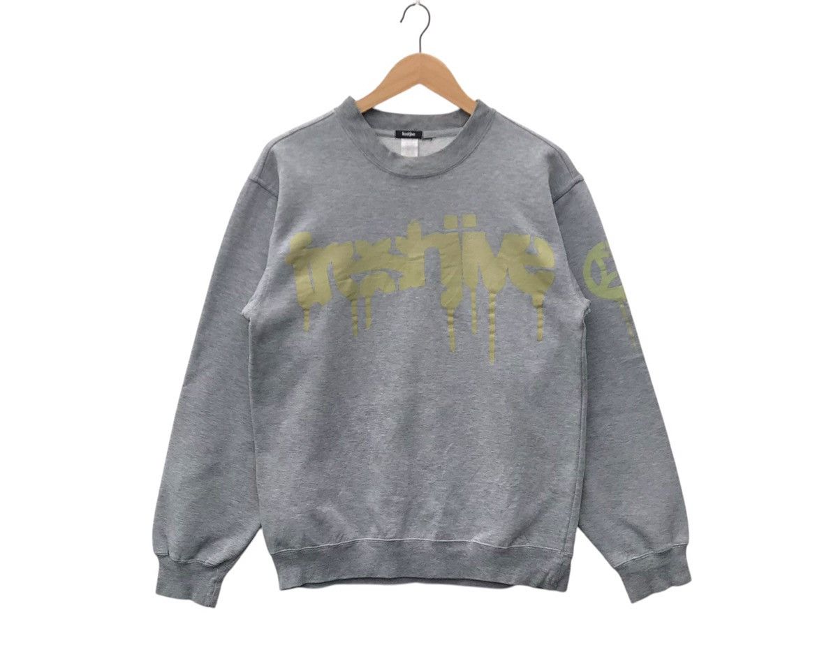 Vintage Vintage 90s Freshjive Skates Streetwear Sweatshirt Size US M / EU 48-50 / 2 - 1 Thumbnail