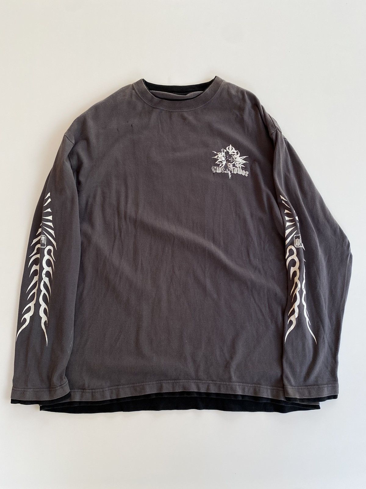 Japanese Brand × Vintage ✅️Vintage Japan Brand Long Sleeve Design Size US L / EU 52-54 / 3 - 2 Thumbnail