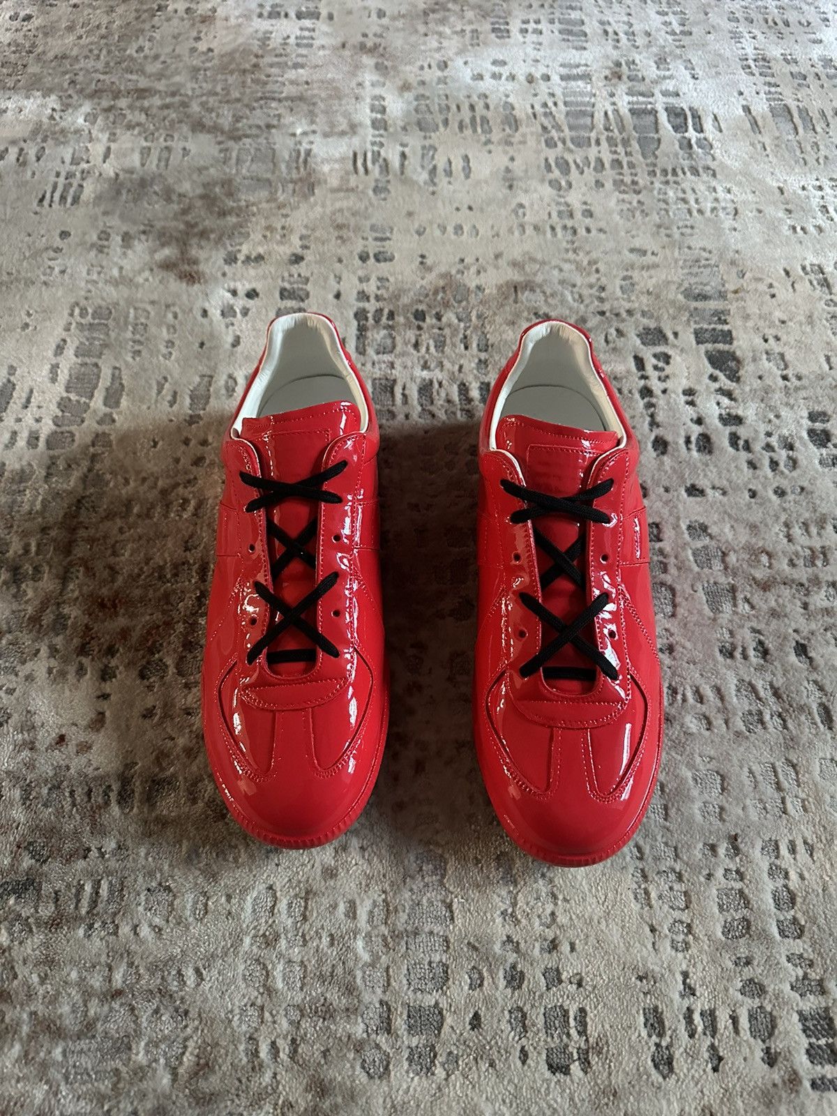 【関税＆送料込み】Maison Margiela Patent Leather Cut-Out P Maison Margiela Gat Patent Leather | Grailed