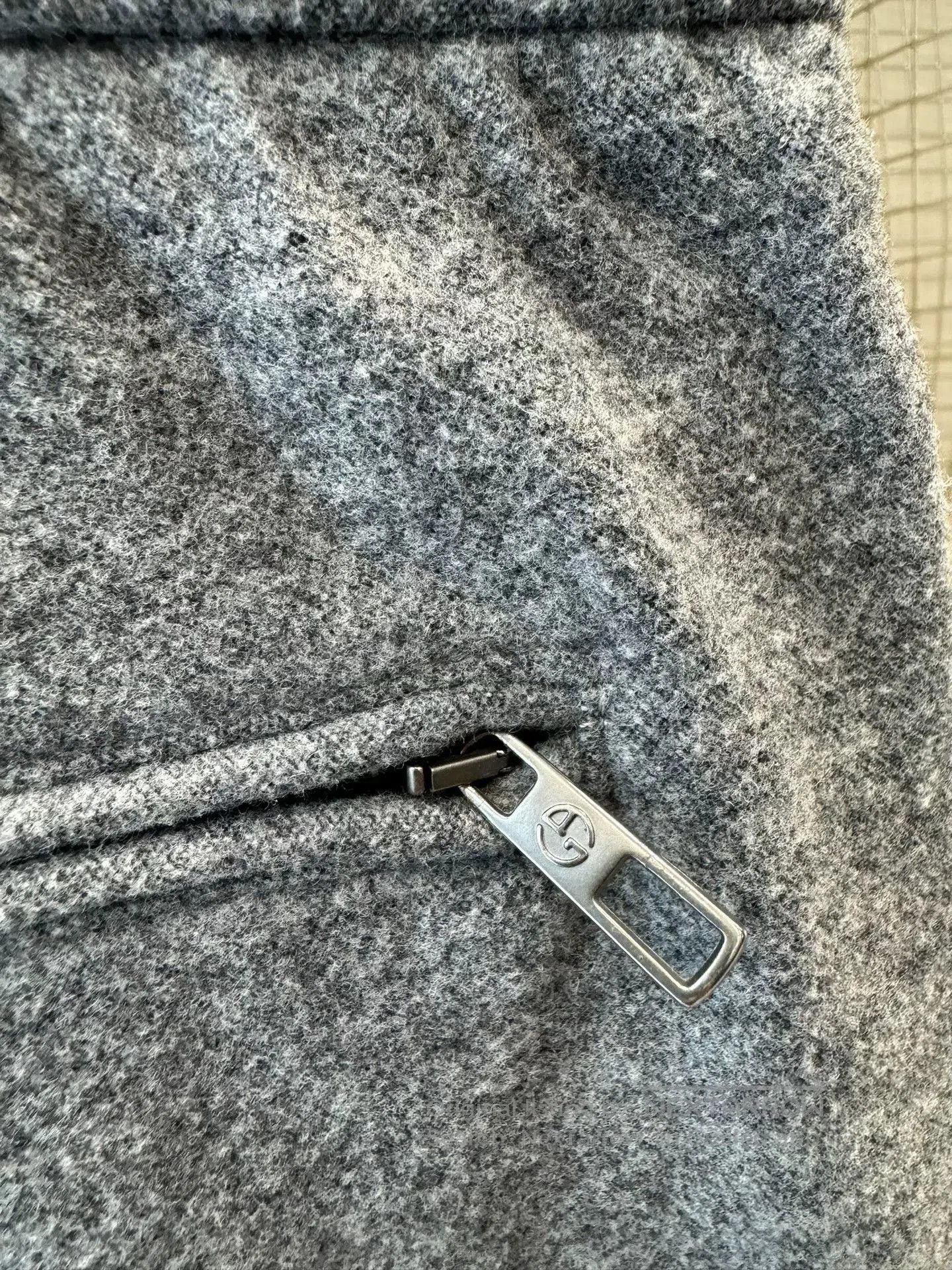 Giorgio Armani Giorgio Armani Thick Wool Sweatpants. Size US 32 / EU 48 - 4 Thumbnail