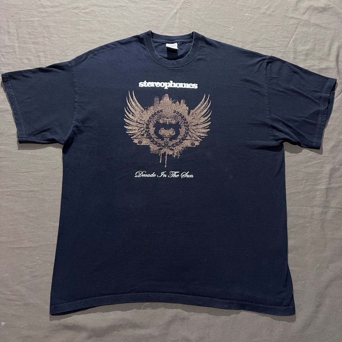 Band Tees Vintage Y2K Stereophonics Tour Promo Tee XL Rock Bsnd Size US XL / EU 56 / 4 - 2 Thumbnail