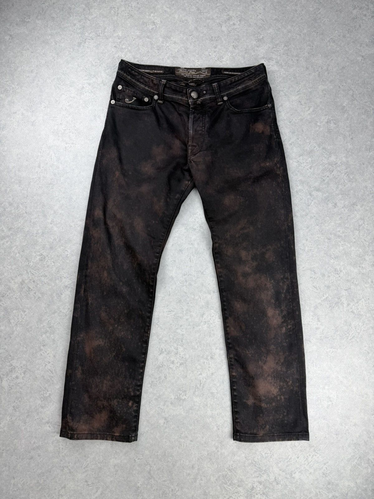 Jacob Cohen Jacob Cohen J688 Comfort Handmade Bleached Jeans Size 33 Size US 33 - 1 Thumbnail