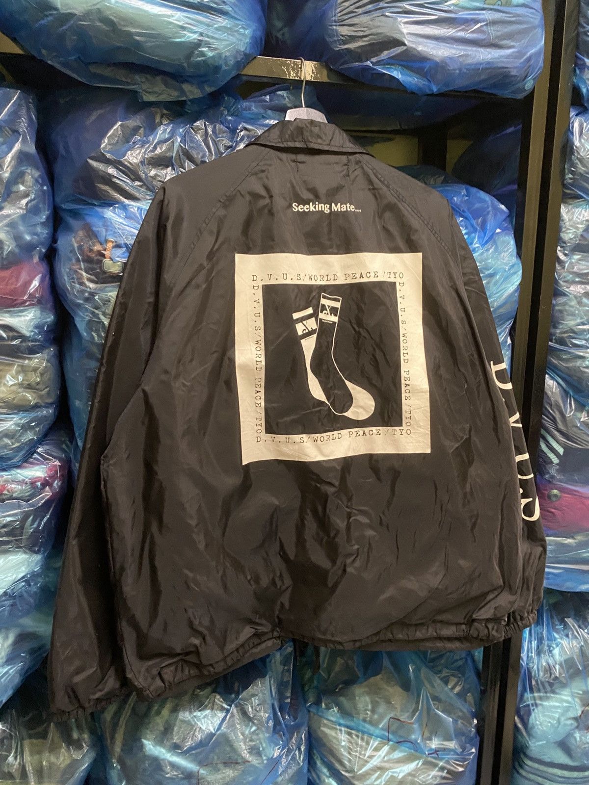 Other VINTAGE DIVUS WORLD PRESS NYLON COACH JACKET Size US L / EU 52-54 / 3 - 8 Thumbnail