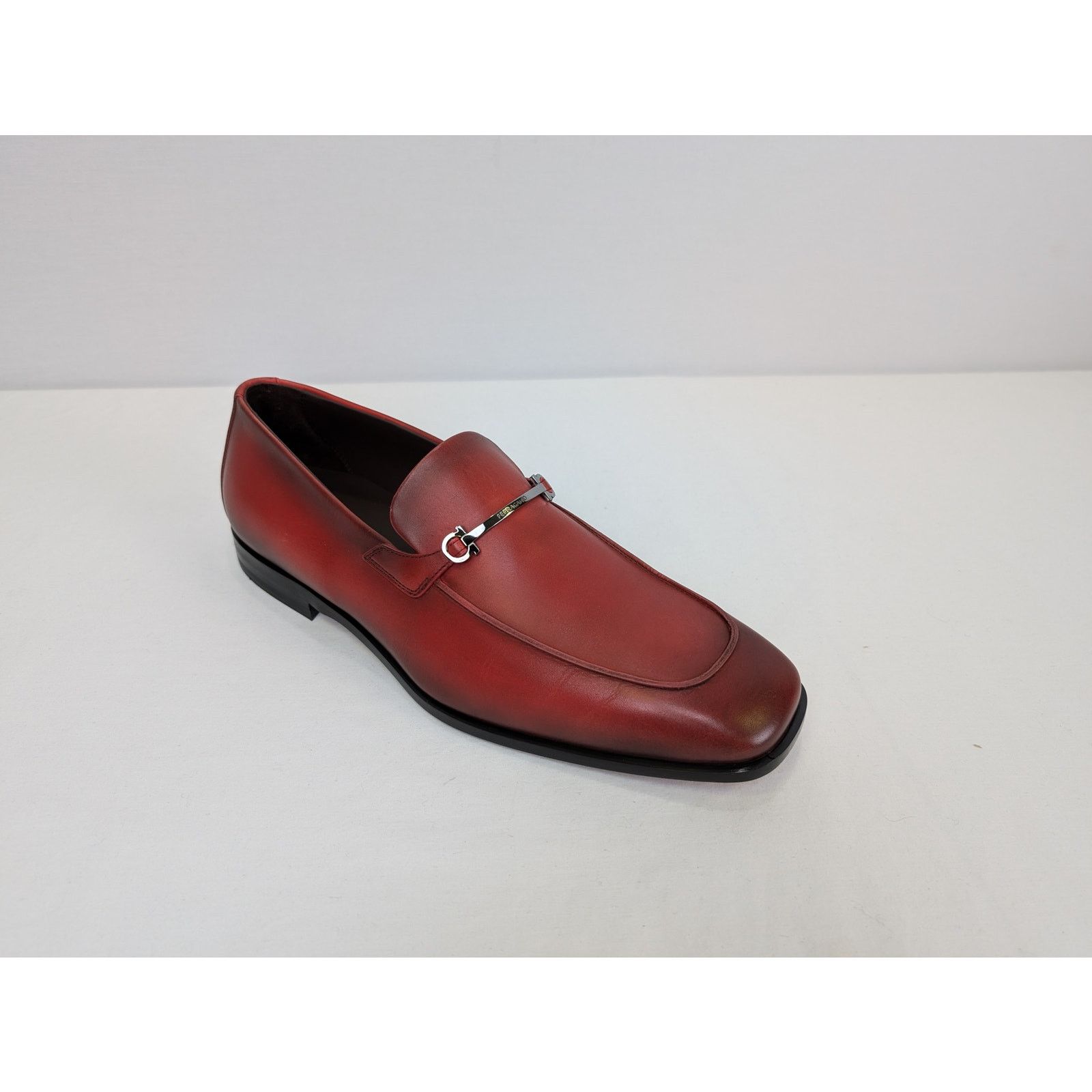 Salvatore Ferragamo o1rshd1 Africa Calf Shoe boots in Flame Red Size US 9.5 / EU 42-43 - 2 Thumbnail