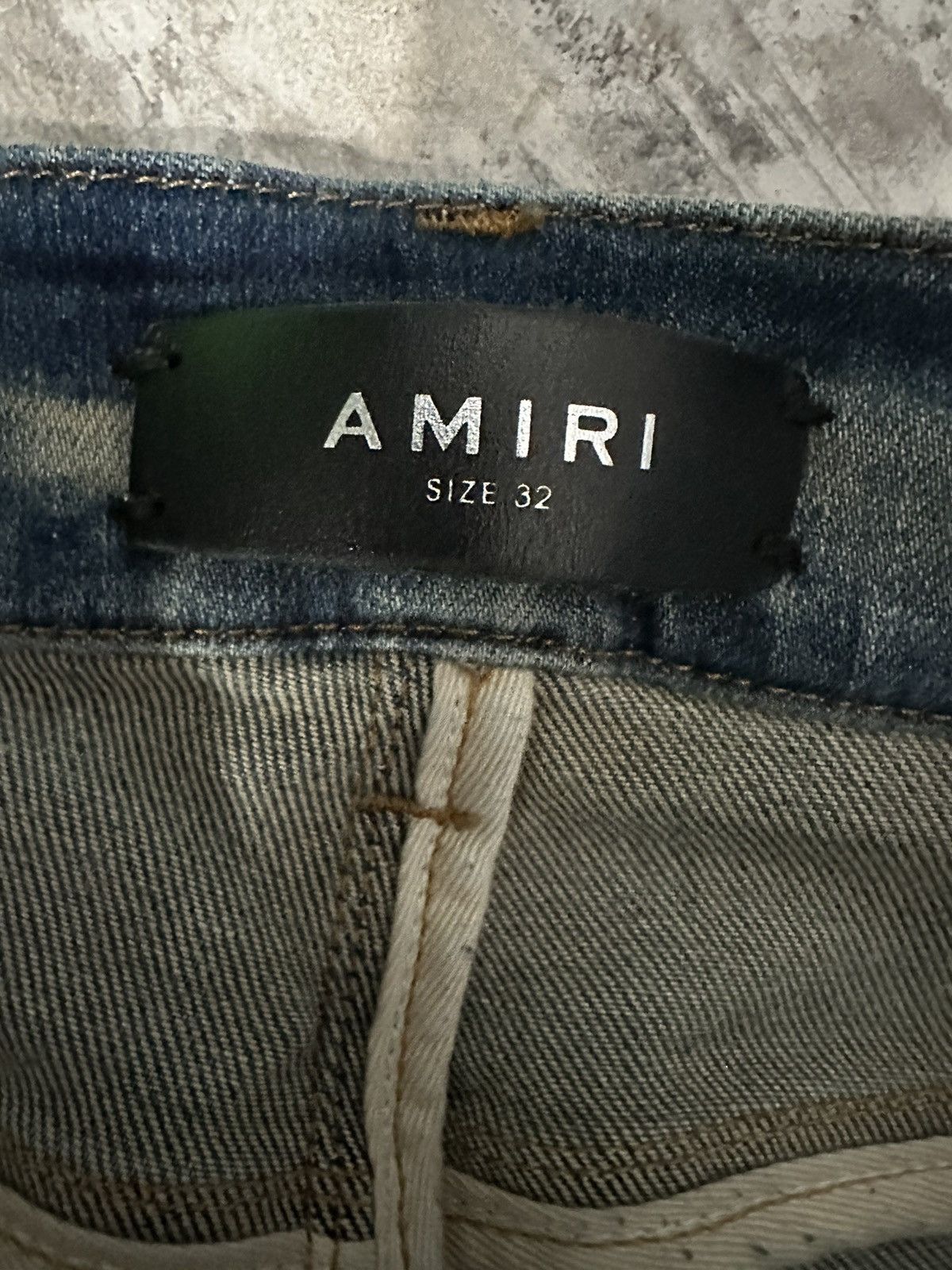 Amiri AMIRI STACK SKINNY JEAN Size US 32 / EU 48 - 4 Thumbnail