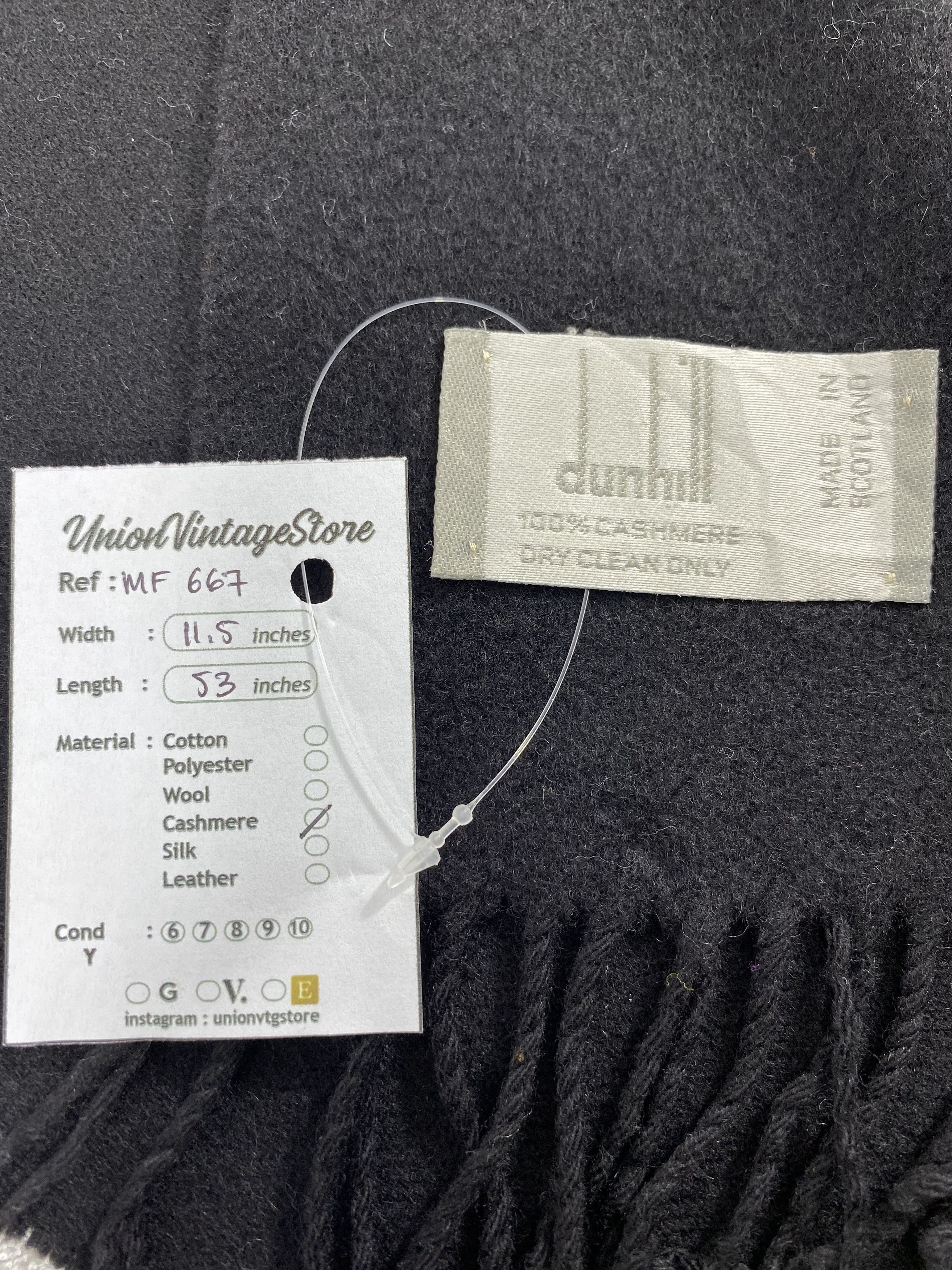 Alfred Dunhill Vintage Dunhill Scarf/Muffler/Neckwear MF667 Size ONE SIZE - 5 Thumbnail