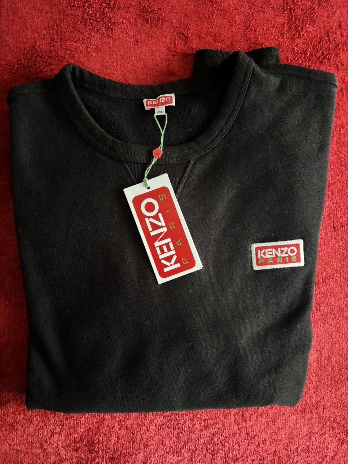 Kenzo KENZO Superheavy Cotton Sweatshirt Size US XL / EU 56 / 4 - 7 Thumbnail