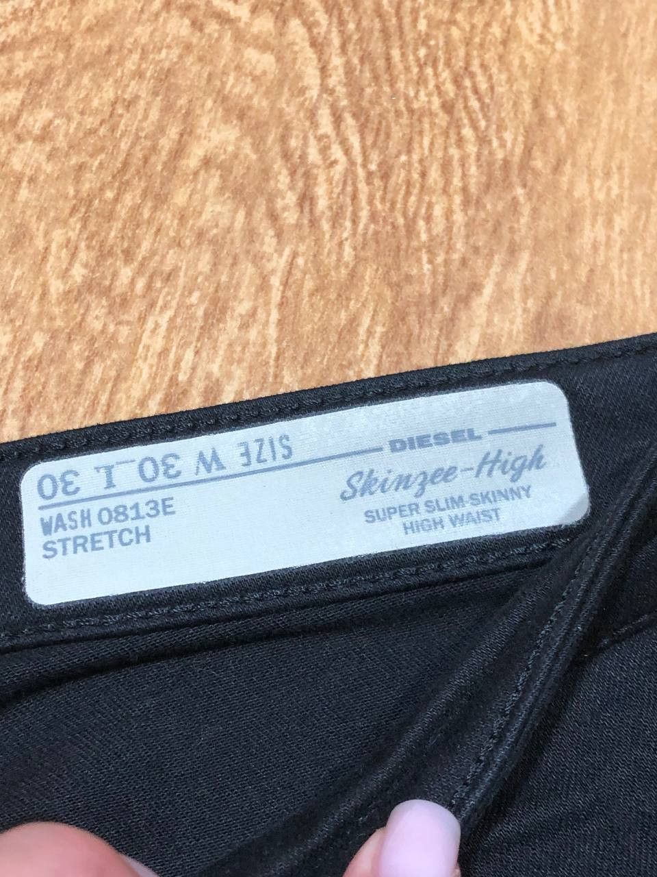 Diesel DIESEL black jeans vintage Y2K stretch super slim-skinny Size 30" / US 8 / IT 44 - 2 Thumbnail