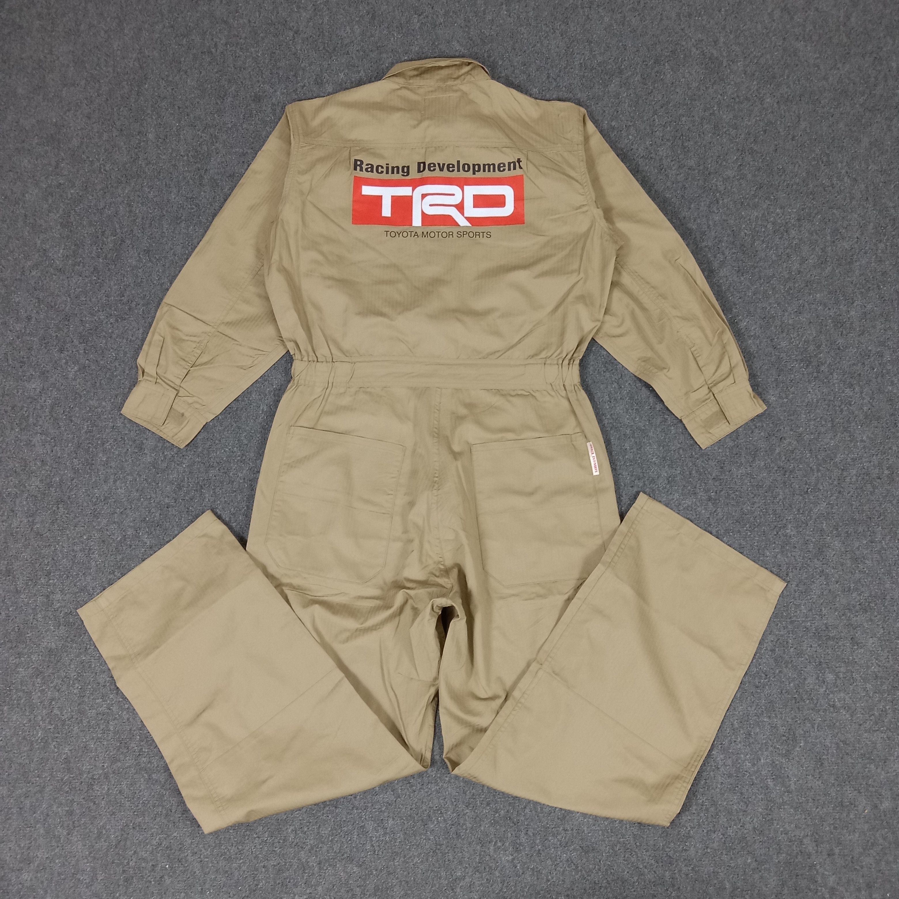 Japanese Brand × Vintage TRD Racing Development Toyota Team Coverall Jacket Size US M / EU 48-50 / 2 - 1 Thumbnail