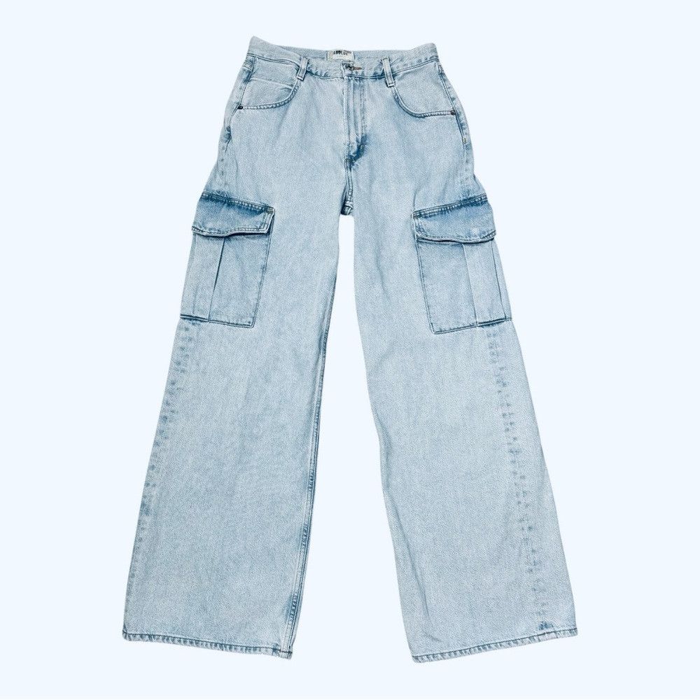 Agolde Agolde Minka Denim Cargo Pants Jeans Size 26 Size 26" / US 2 / IT 38 - 3 Thumbnail
