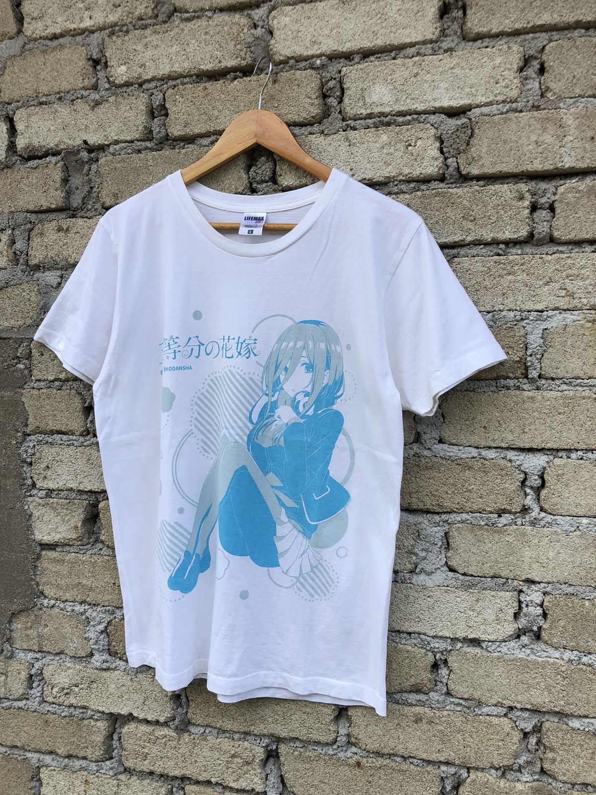 Anime × Japanese Brand × Vintage TV Anime The Quintessential Quintuplets Nakano Miku Tee Size US L / EU 52-54 / 3 - 4 Thumbnail
