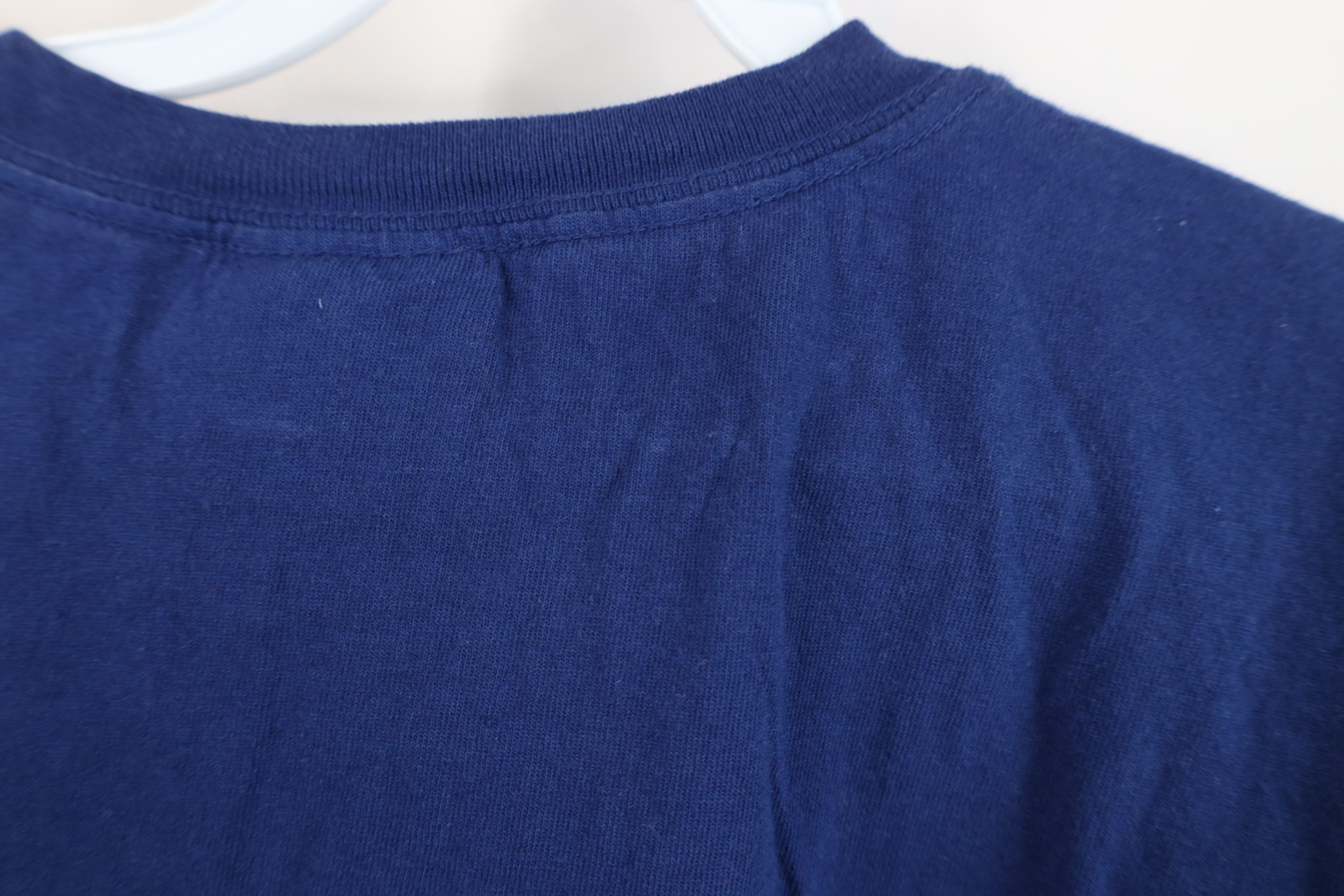 Ralph Lauren Vintage 90s Ralph Lauren Spell USA Flag T-Shirt Blue Cotton Size US M / EU 48-50 / 2 - 12 Thumbnail