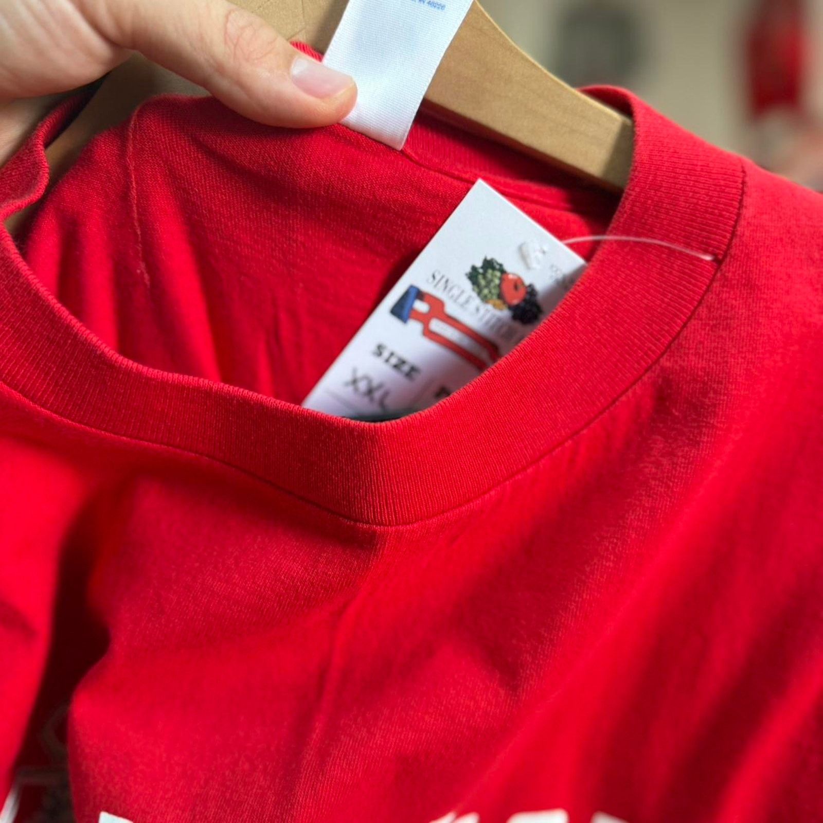 Vintage Vintage 90s Nebraska Huskers Cornhuskers Football T-Shirt Size US XXL / EU 58 / 5 - 7 Thumbnail