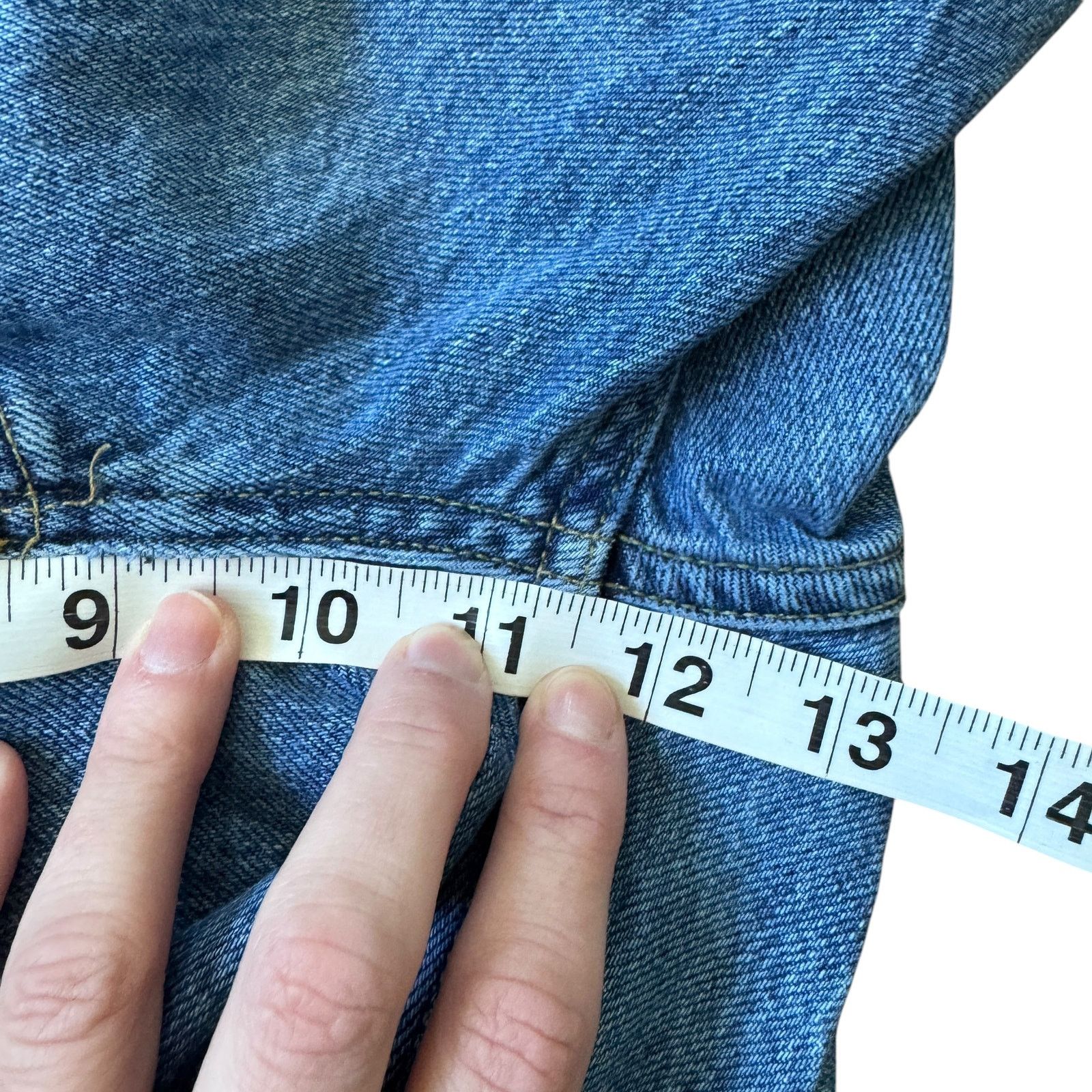 Agolde AGOLDE Riley High Rise Straight Crop Jean Frequency Size 29" - 9 Thumbnail