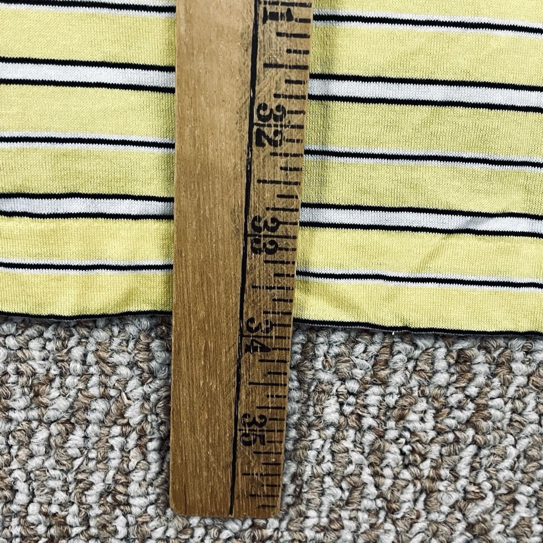 Polo Ralph Lauren VINTAGE Polo Ralph Lauren Shirt Mens XL Golf Fit Short Sleeve Pima Cotton Yellow Striped Logo Embroidered 100% Cotton USA Golf Size US XL / EU 56 / 4 - 5 Thumbnail
