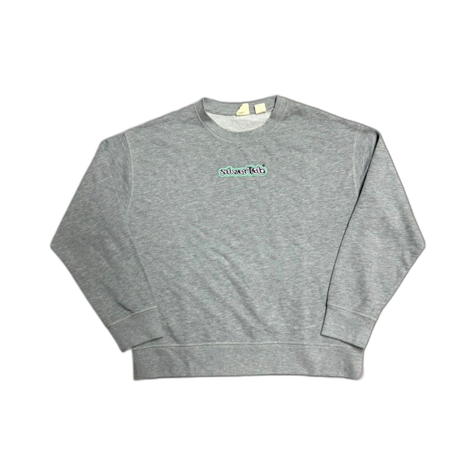 Levi's Levis Sweater Silvertab Mens XL Pullover Gray Crewneck Graph Size US XL / EU 56 / 4 - 1 Thumbnail