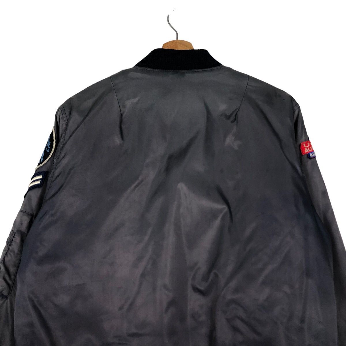 Japanese Brand 🔥Riot Riot Vintage Bomber Jacket Military Us Air Force Team Size US M / EU 48-50 / 2 - 13 Thumbnail