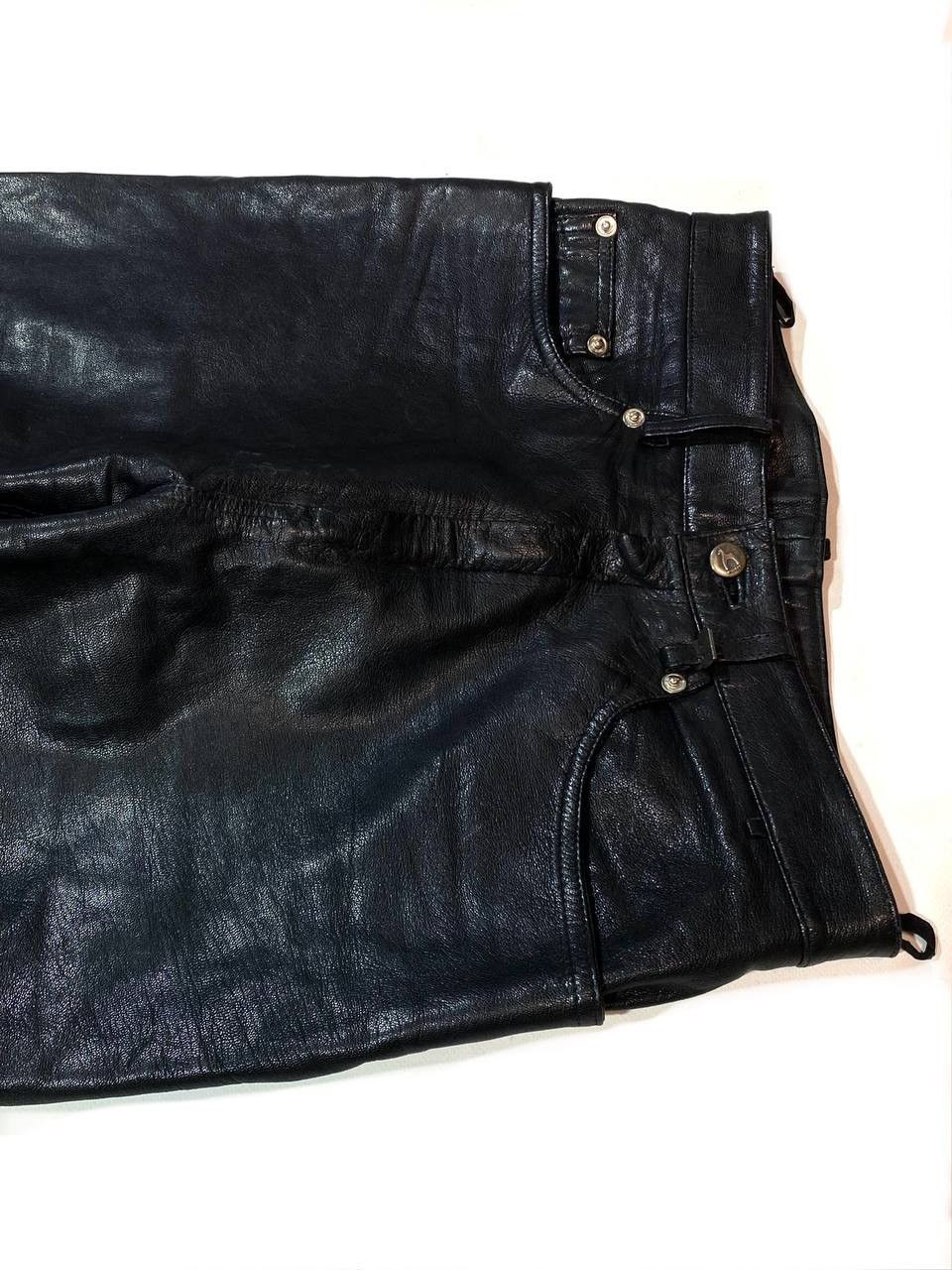 Leather × Vintage Apollo Racing Moto Leather Pants Vintage Size US 30 / EU 46 - 4 Thumbnail